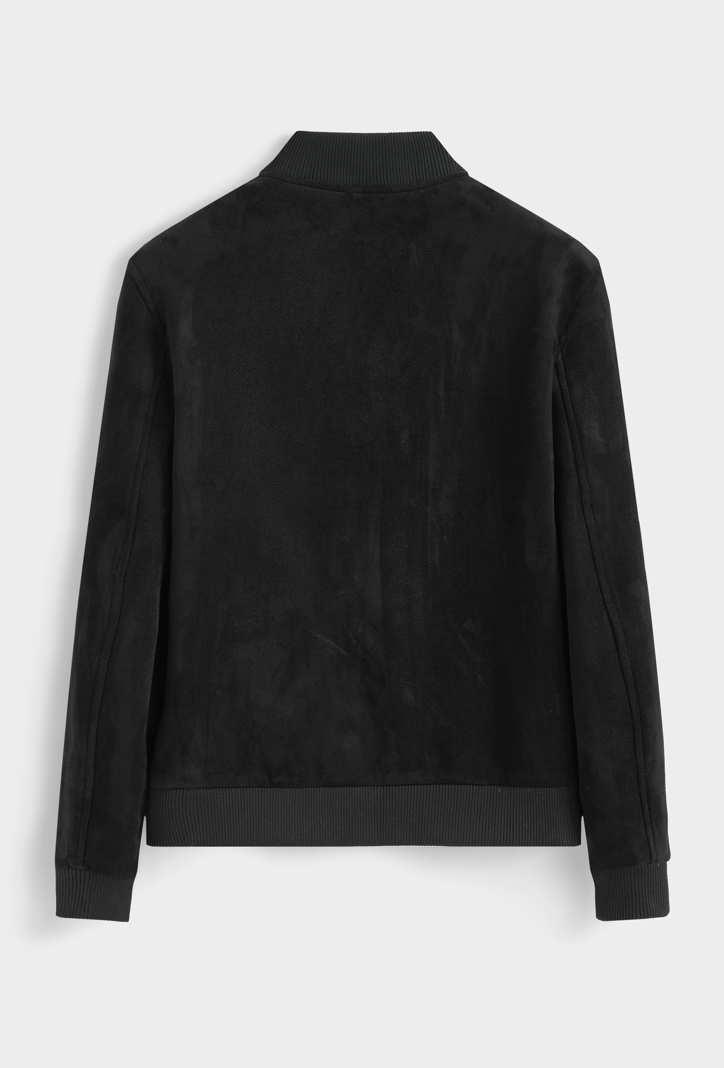 Blouson bomber col côtelé