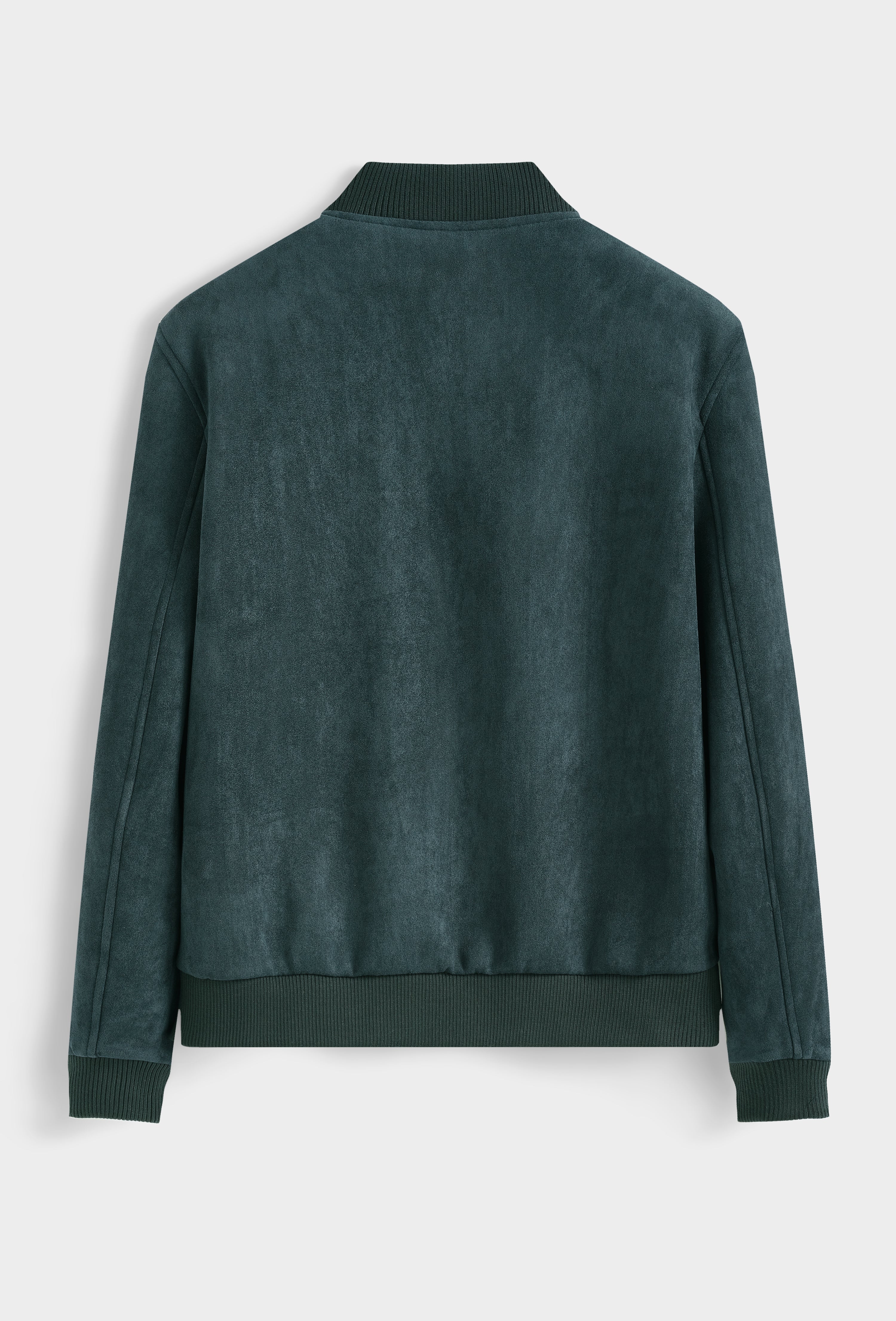 Blouson bomber col côtelé