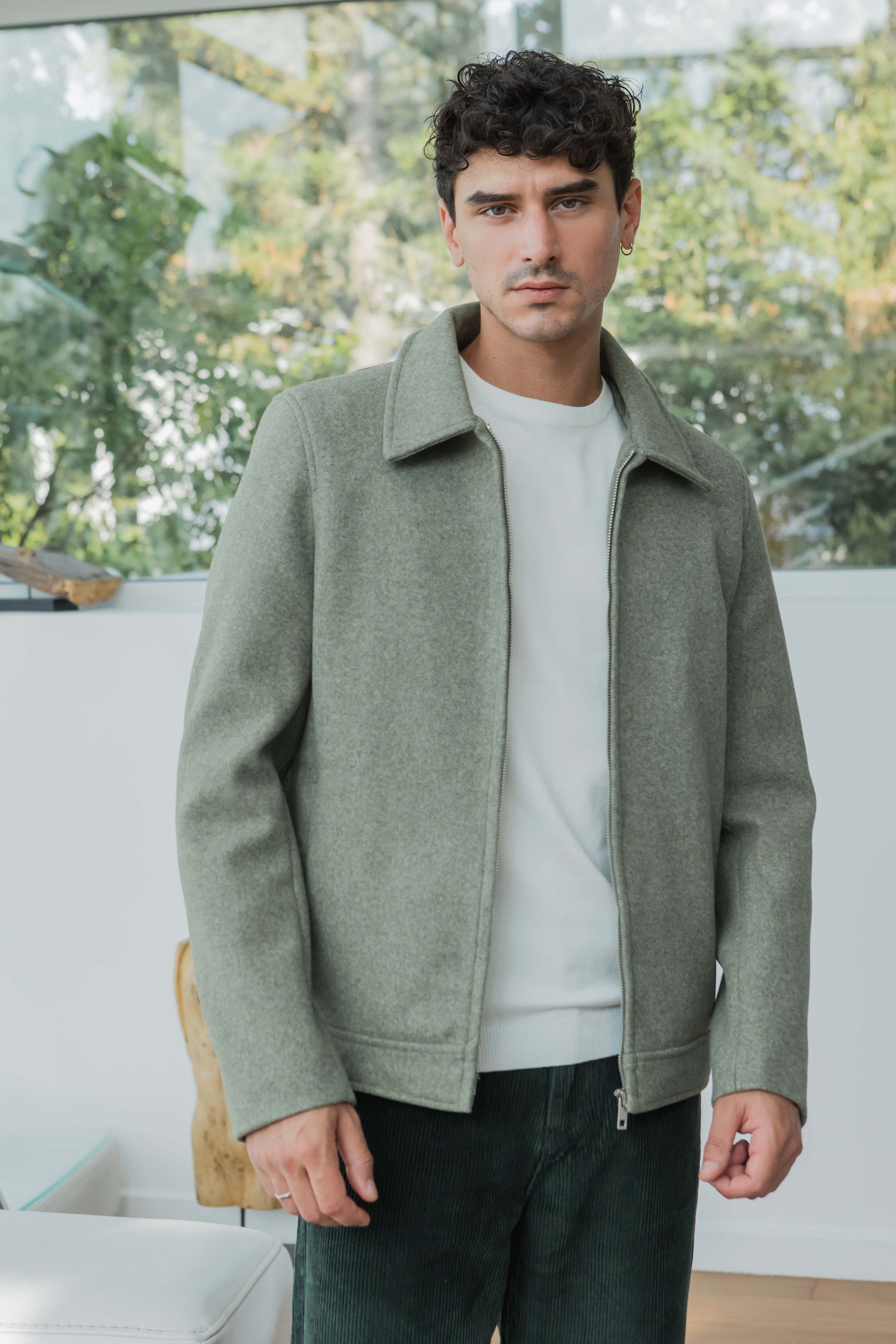 Veste zippée