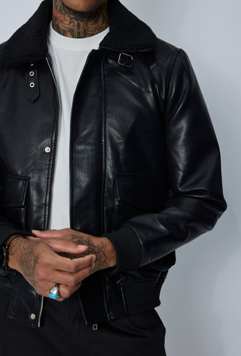 Blouson aviateur style rétro