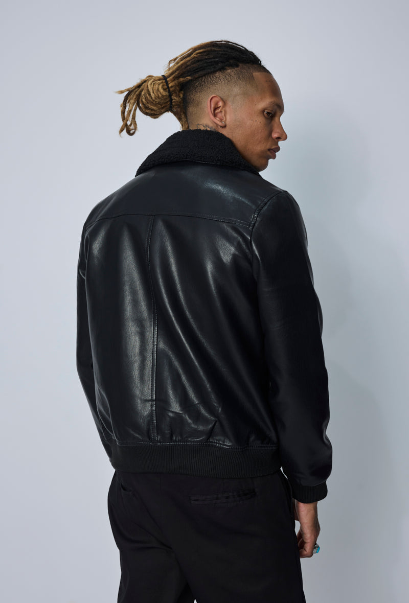 Blouson aviateur style rétro