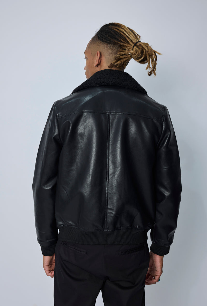 Blouson aviateur style rétro