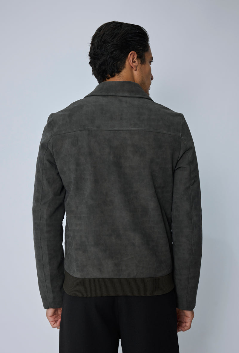 Blouson style  aviateur ajusté