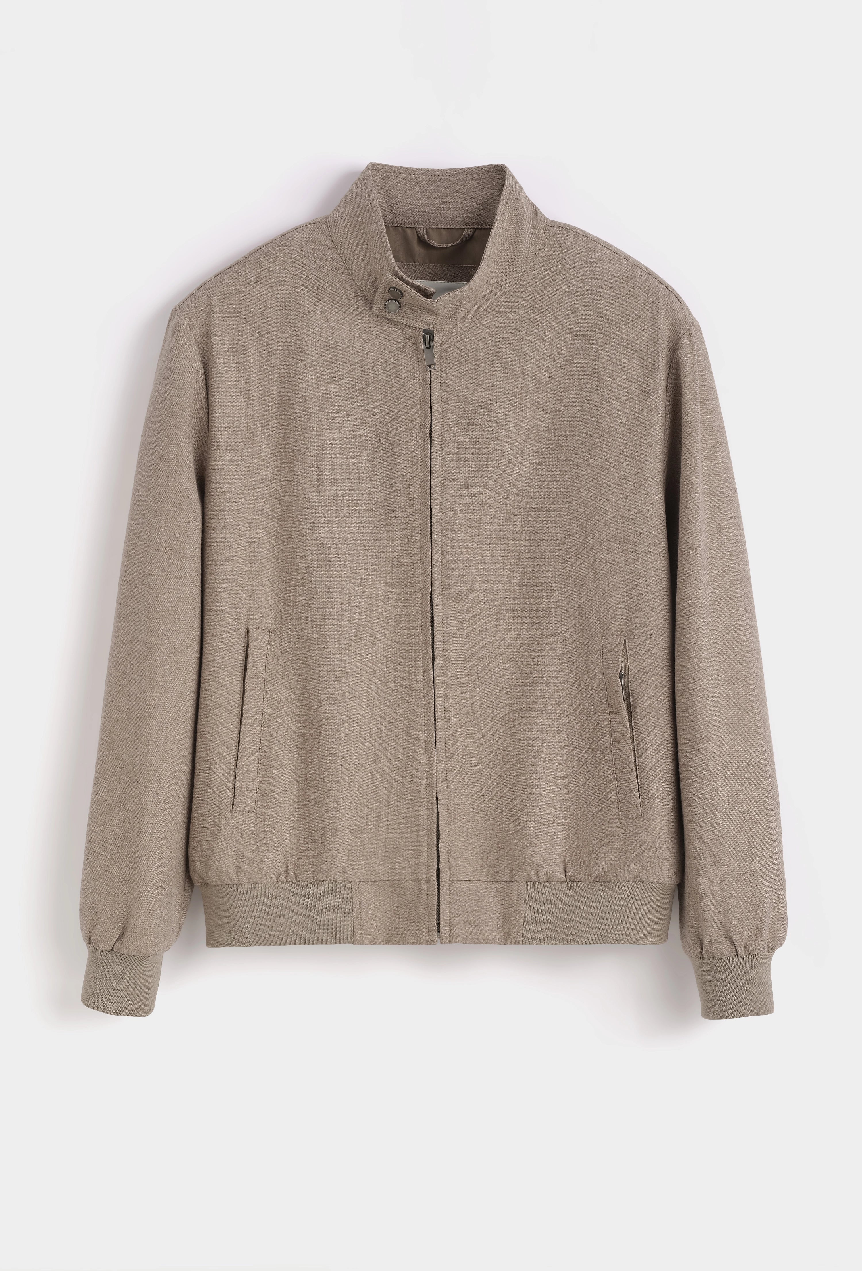 Veste zippée à capuche avec cordons ajustables