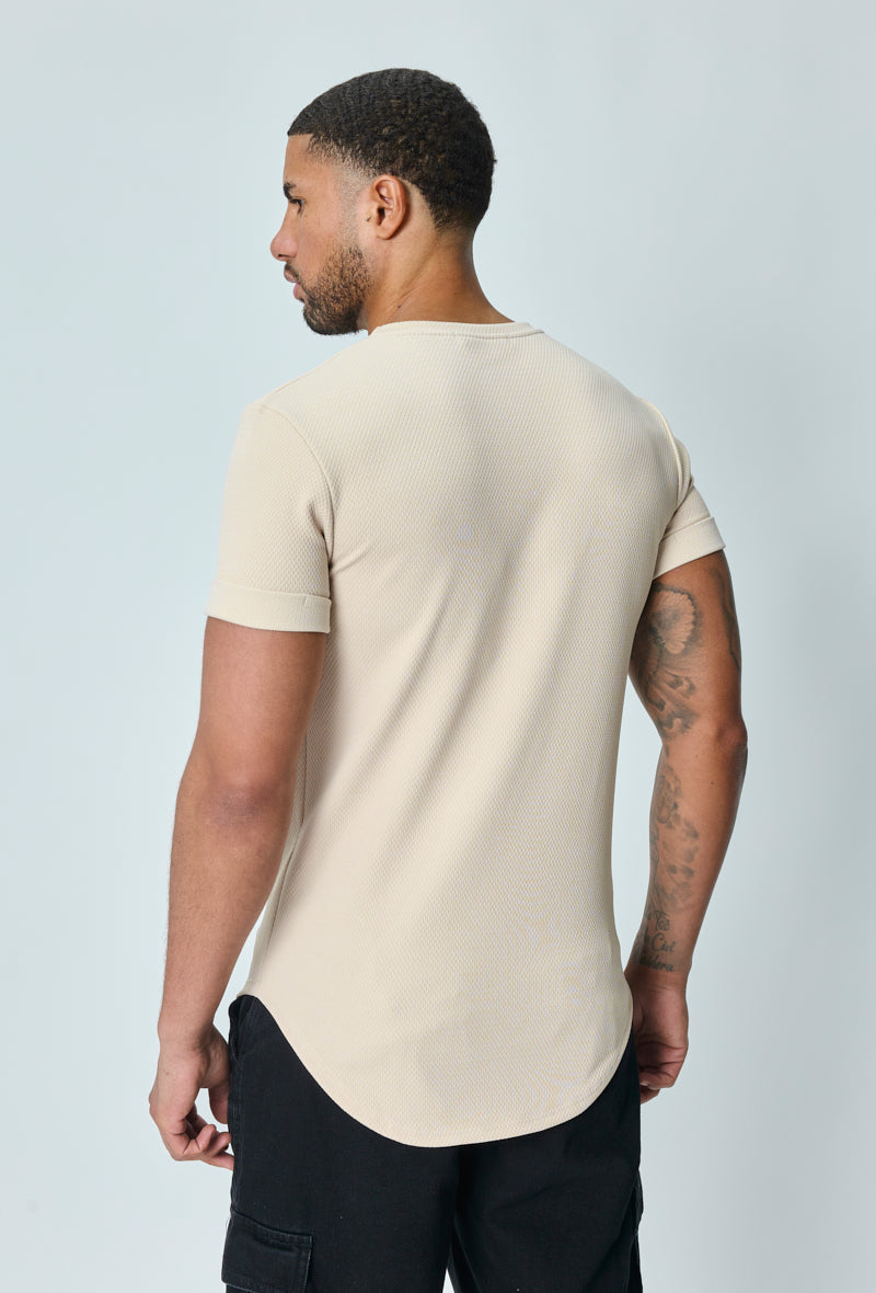 Plain short-sleeved t-shirt