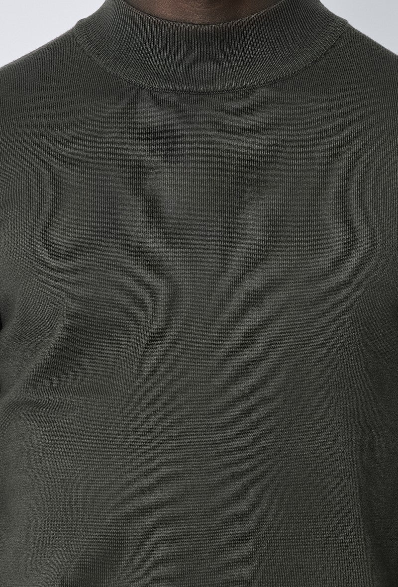 Pull col cheminé uni - Frilivin