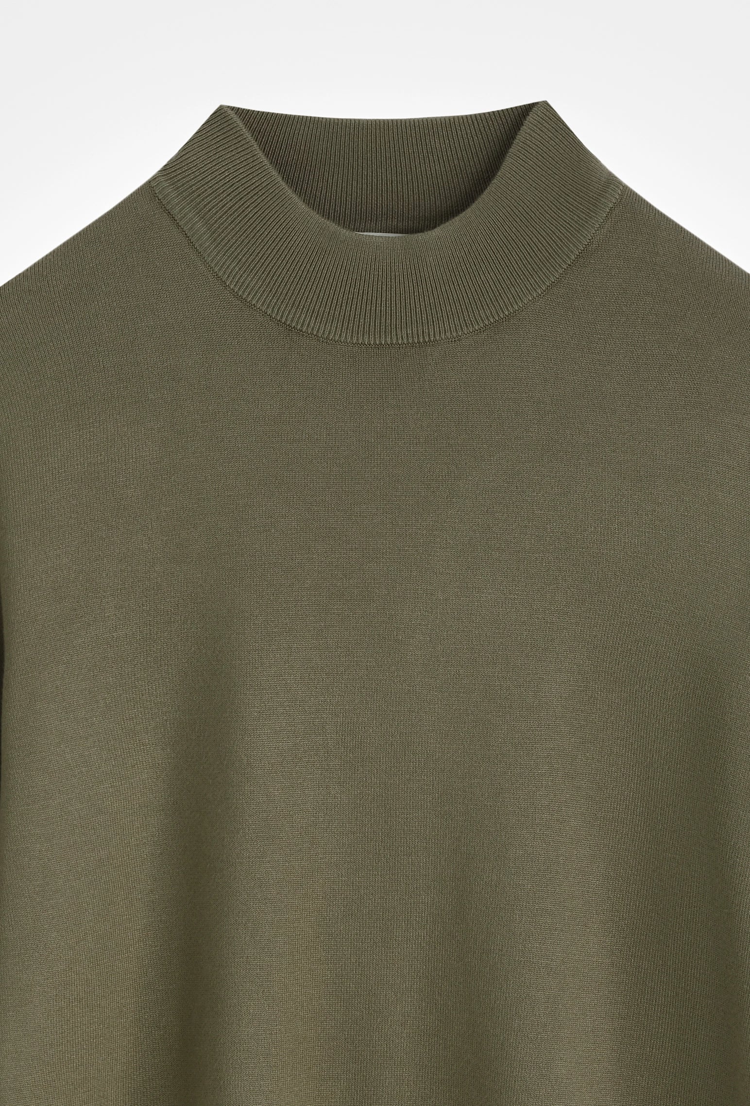 Pull à col cheminée