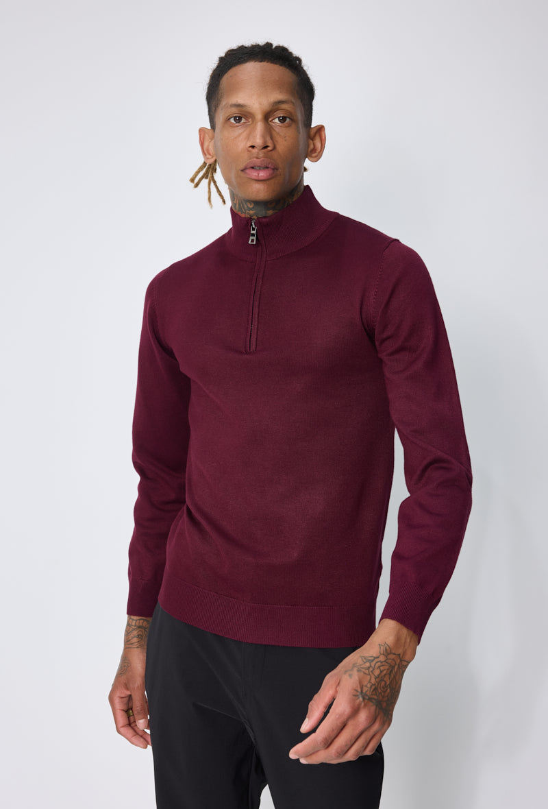 Black knit sweater