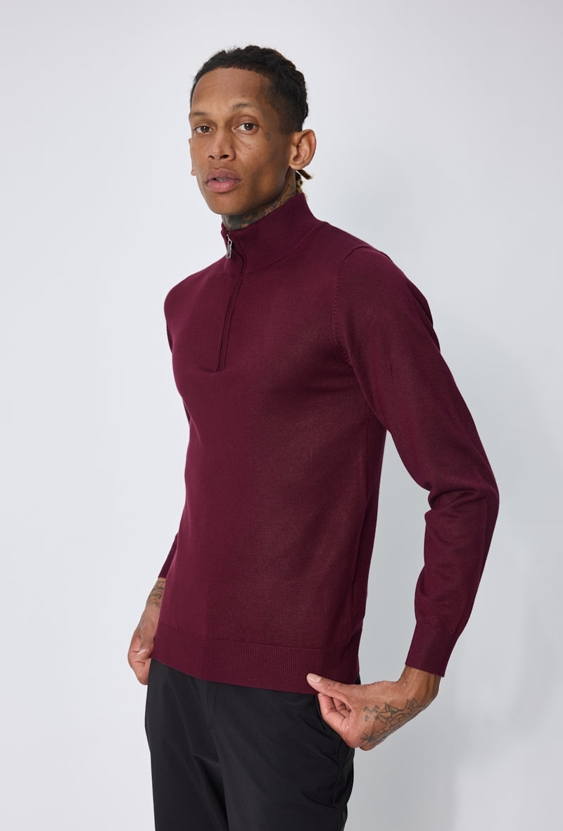 Black knit sweater