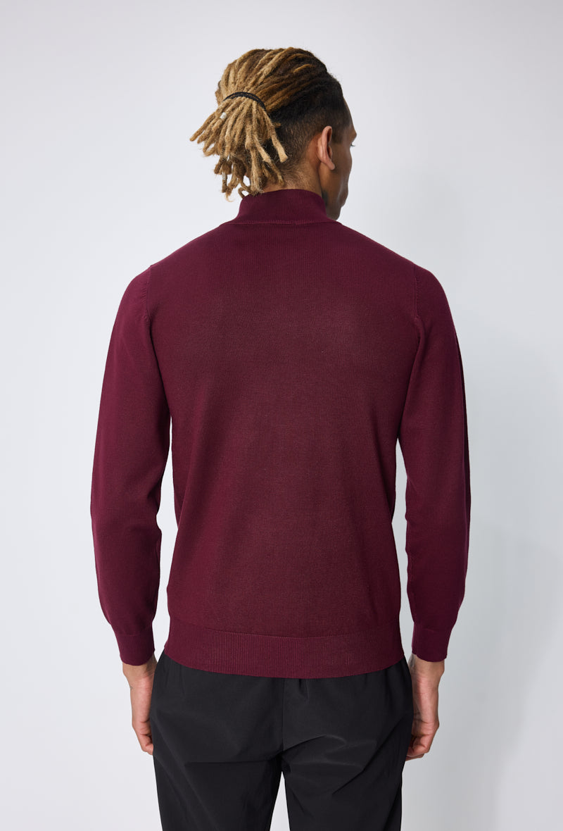 Black knit sweater