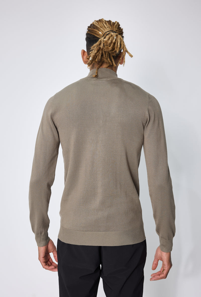 Black knit sweater