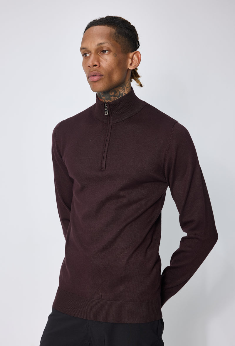 Black knit sweater