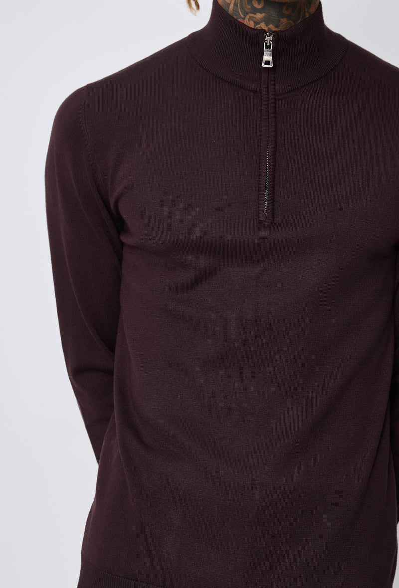 Black knit sweater