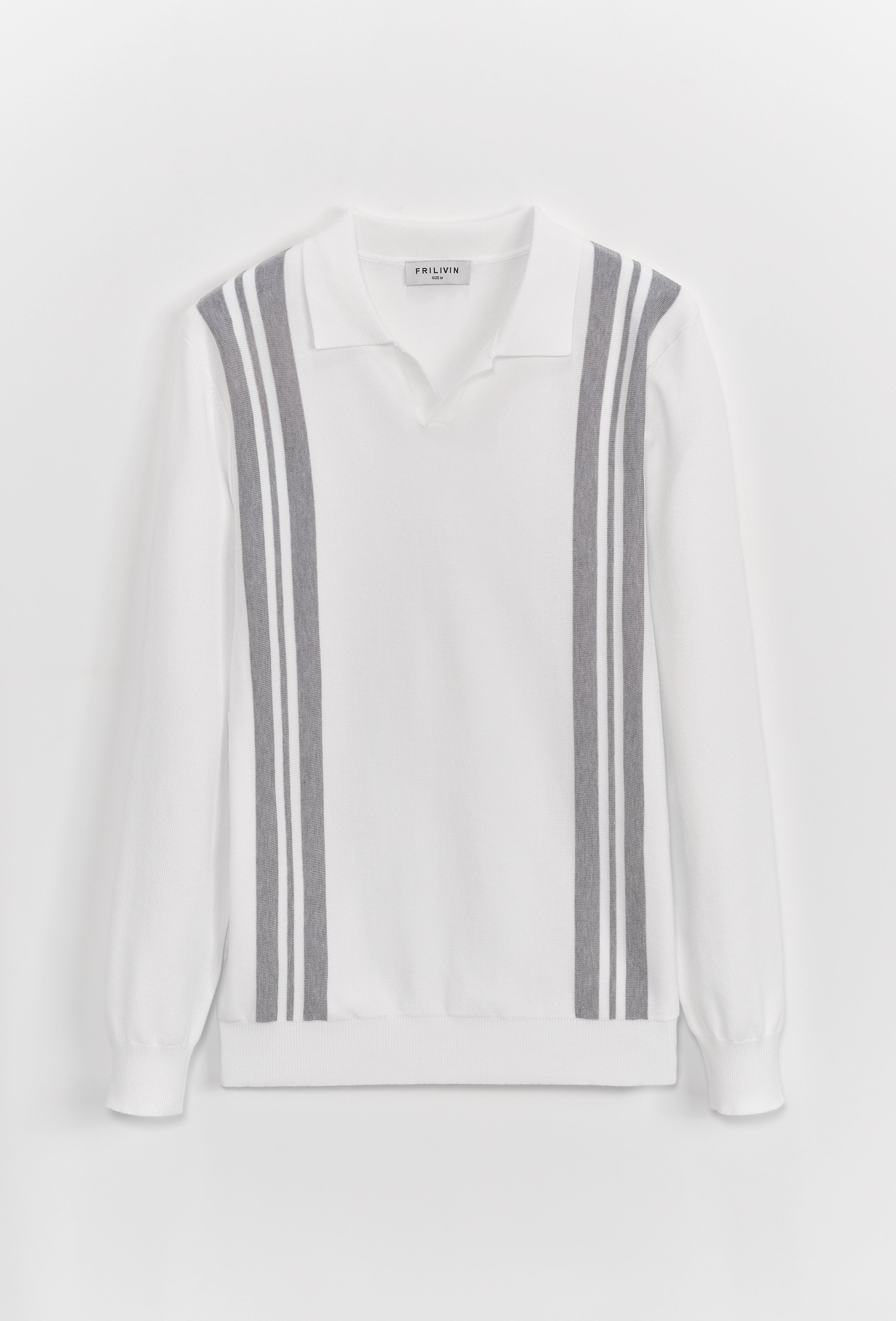 Pull à col chemise