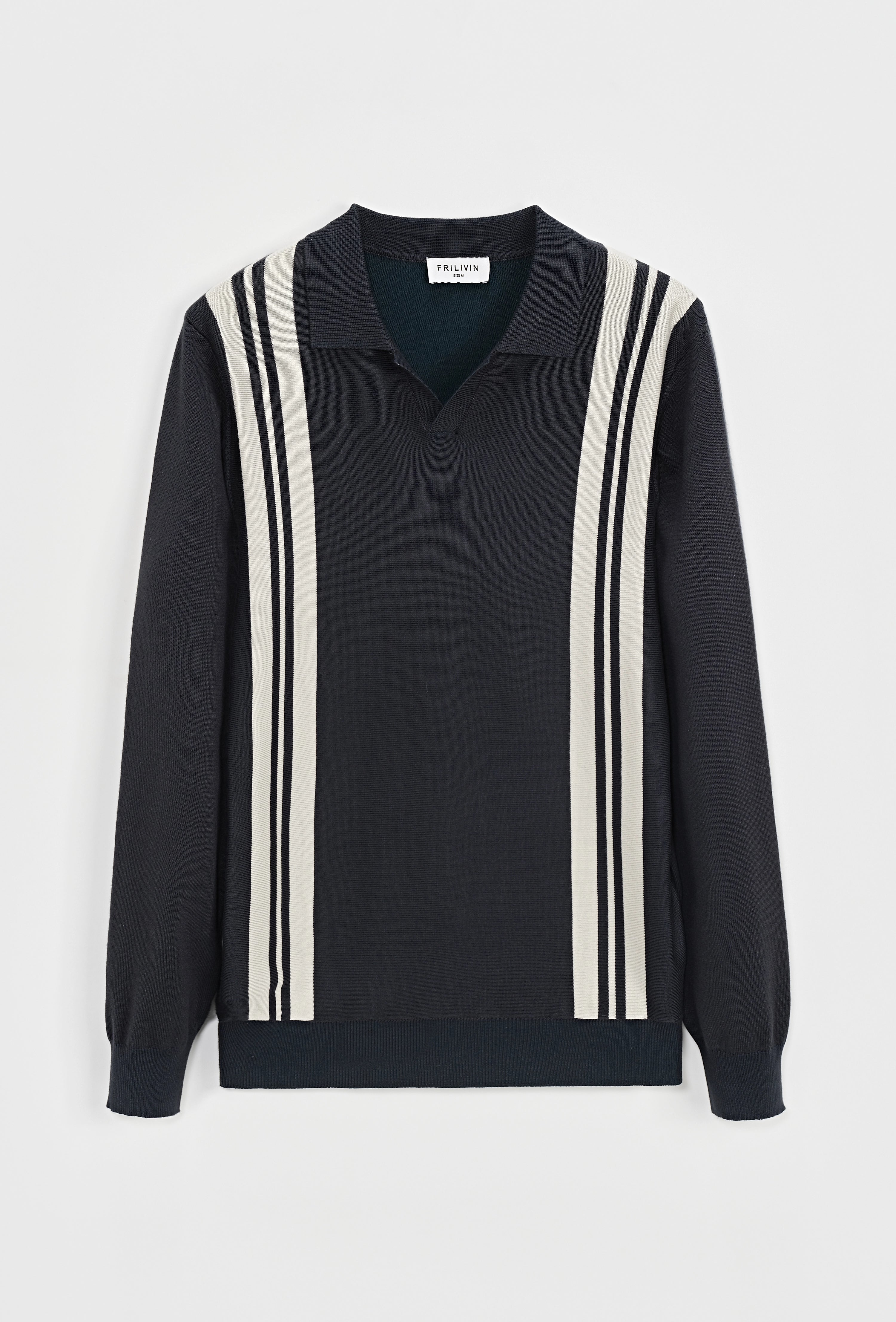 Pull à col chemise