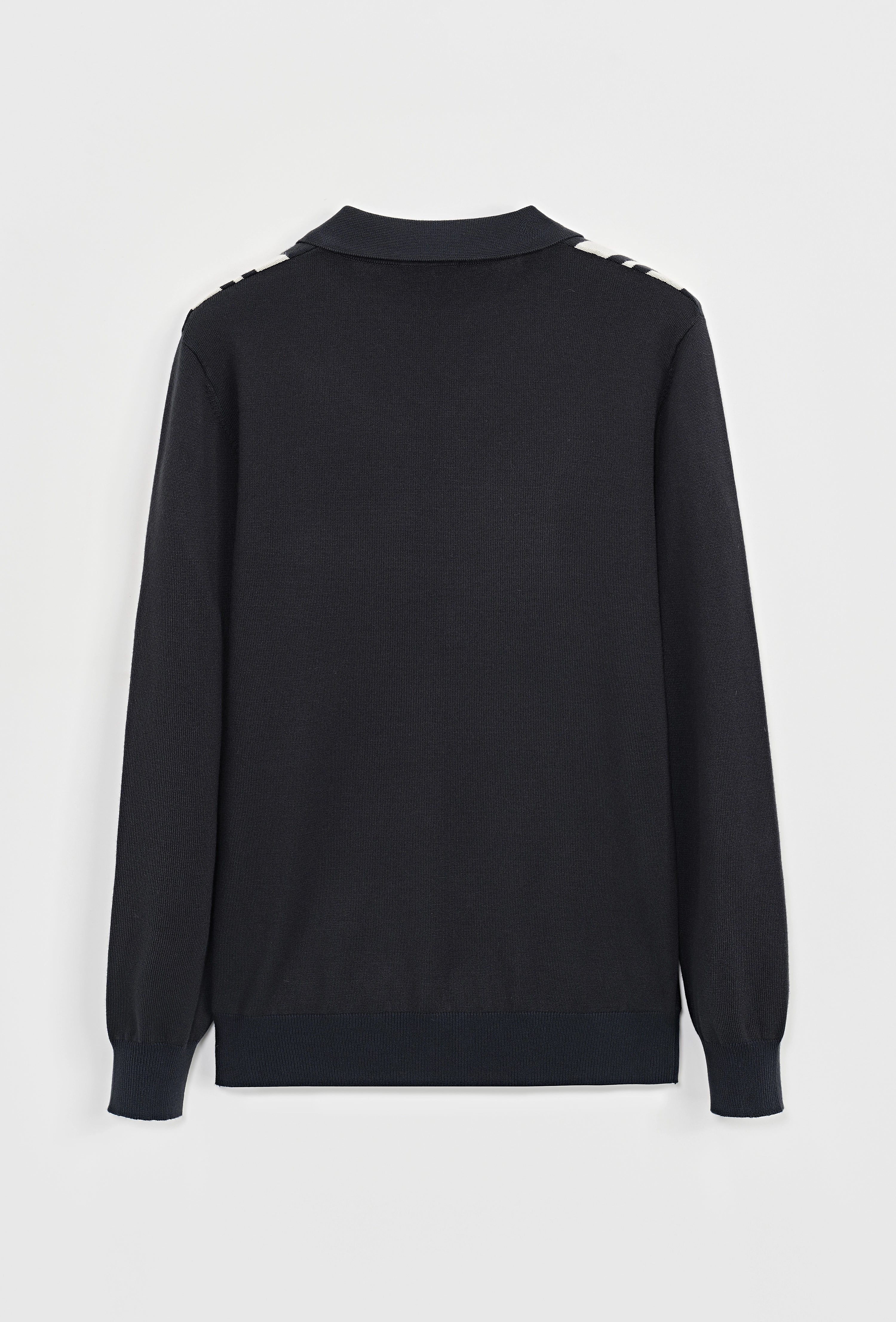 Pull à col chemise