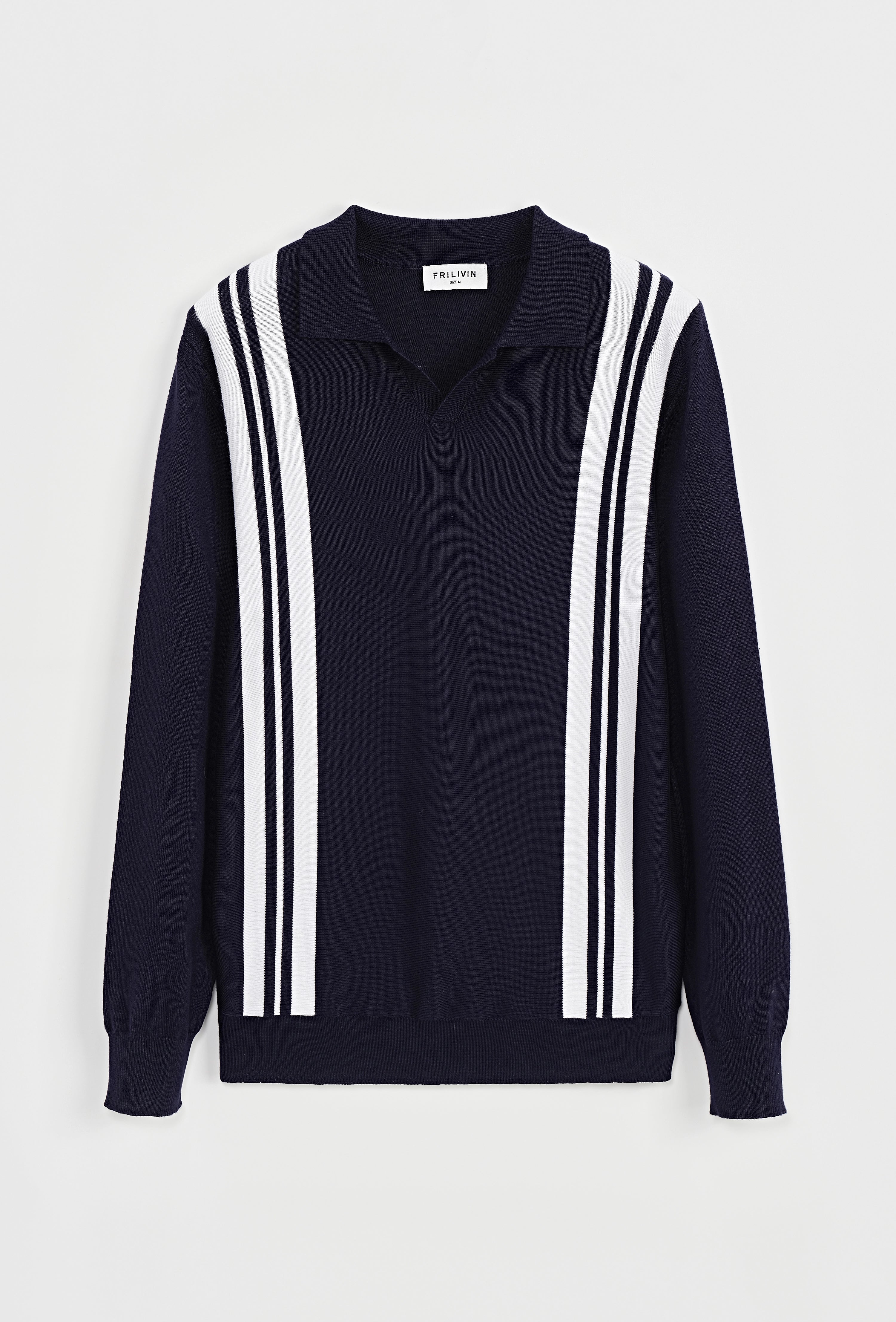 Pull à col chemise