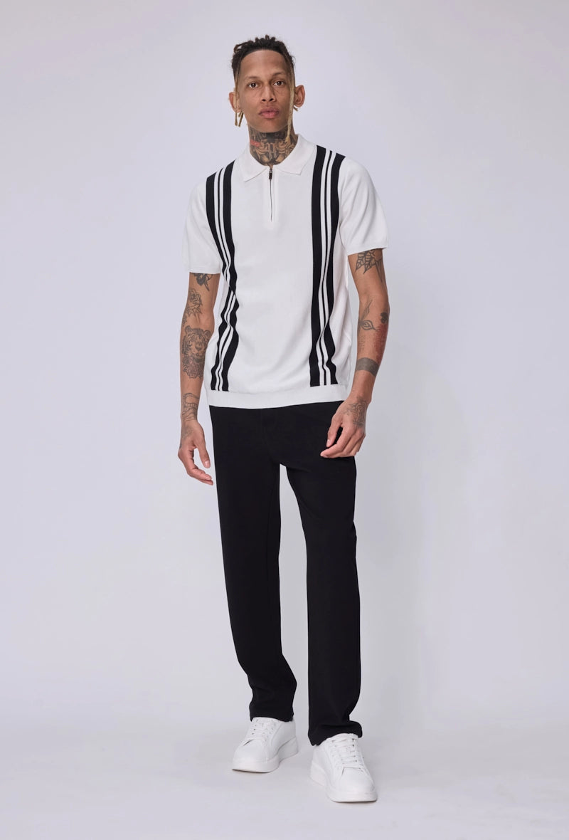 Polo rayures verticales
