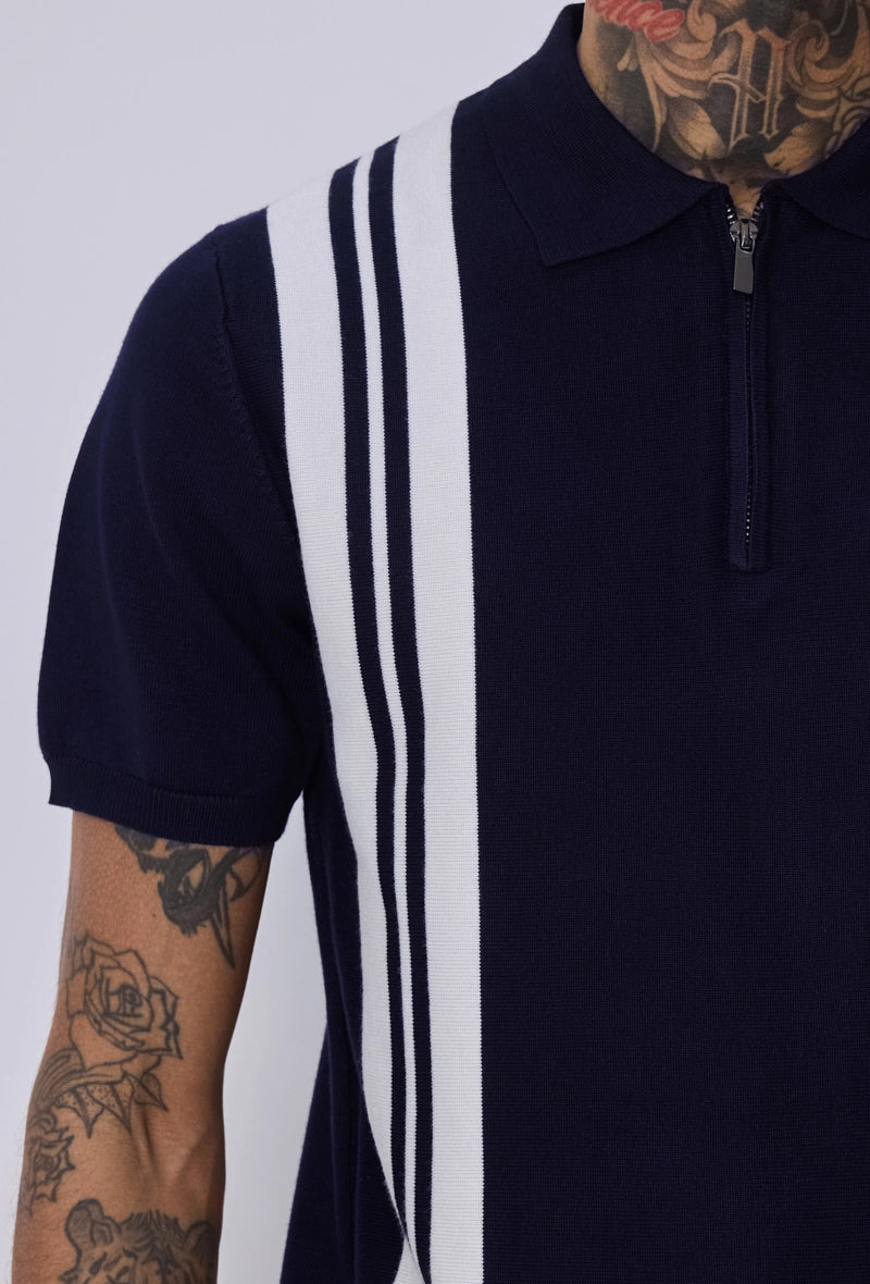 Polo rayures verticales