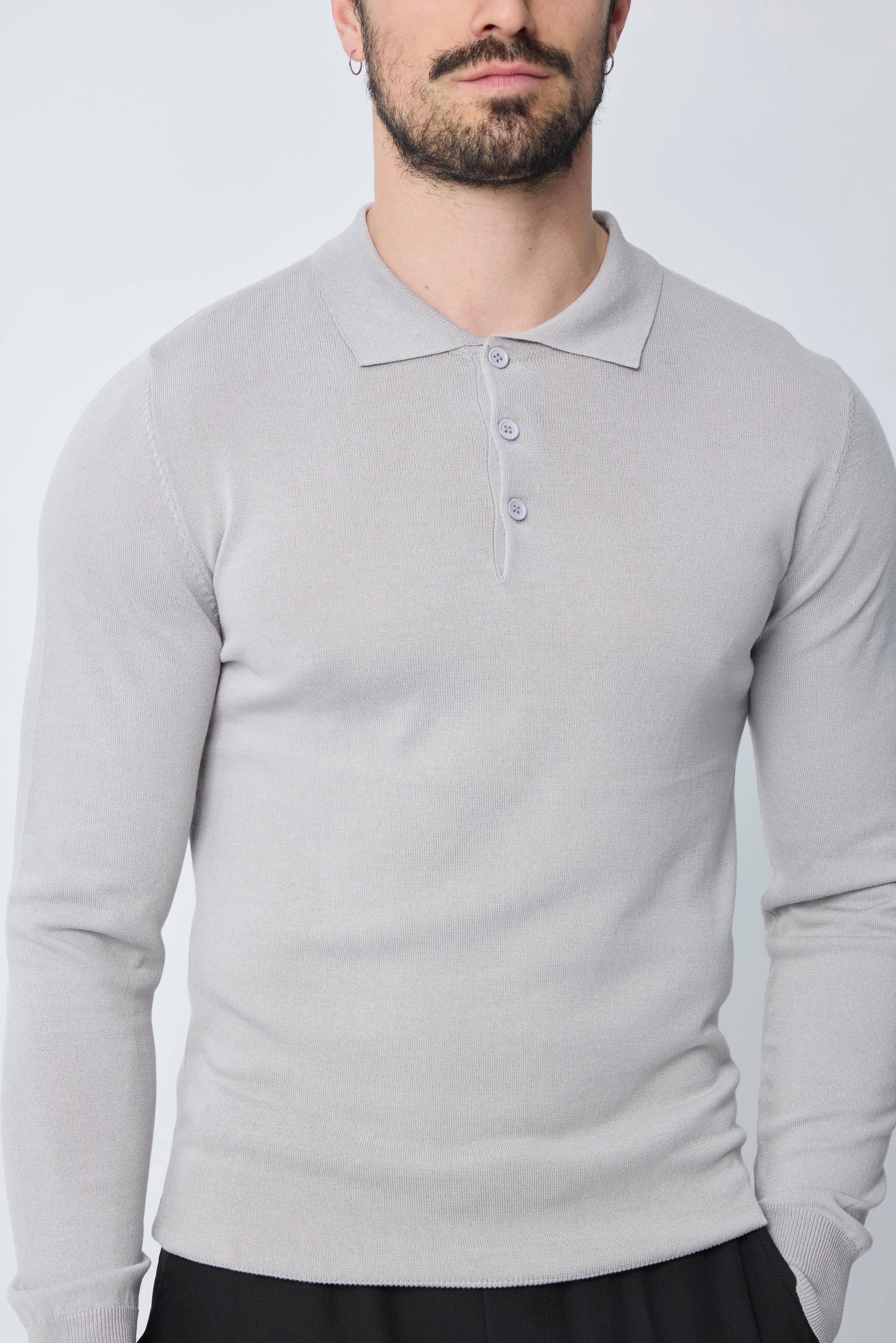 Pull à col chemise