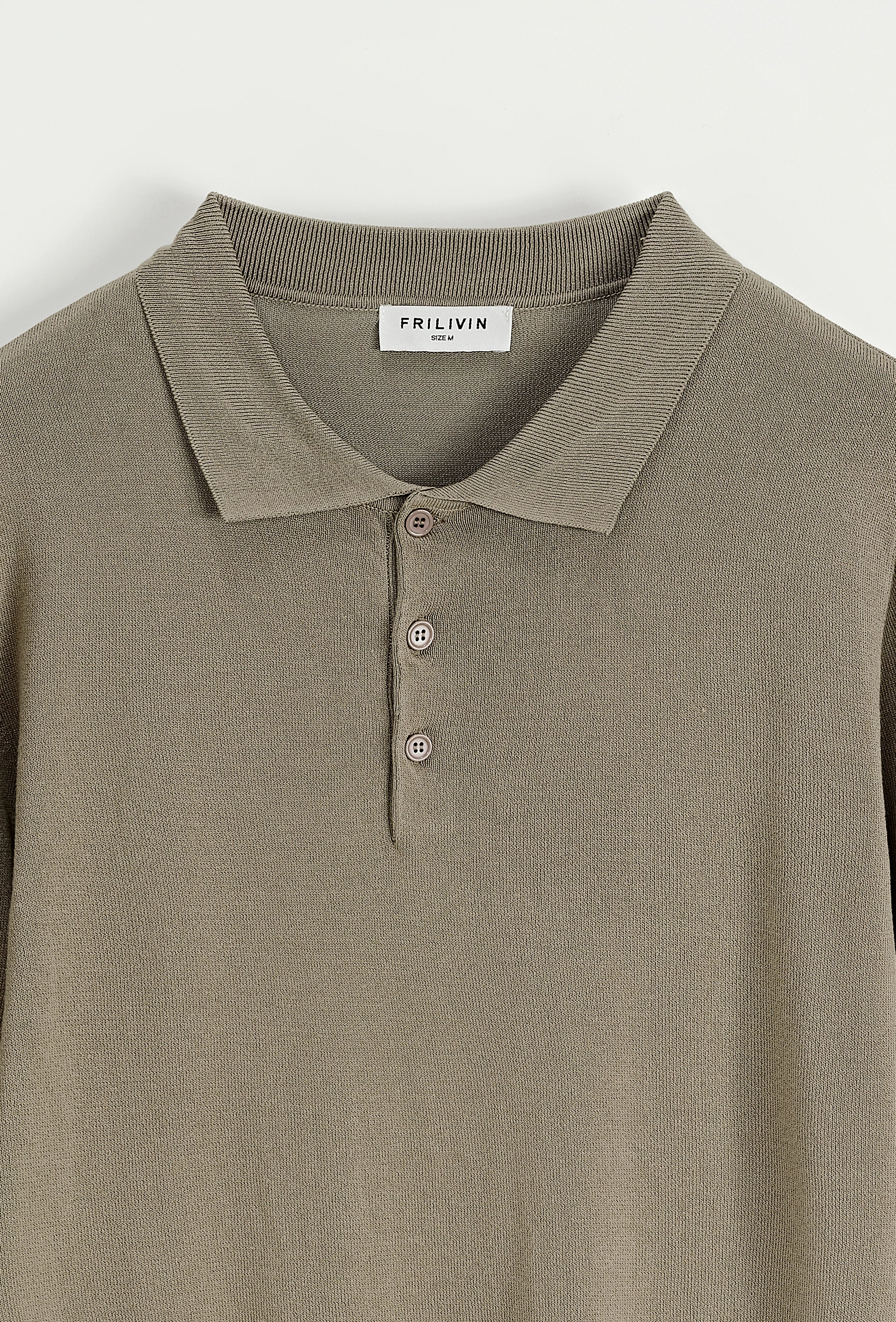 Pull à col chemise