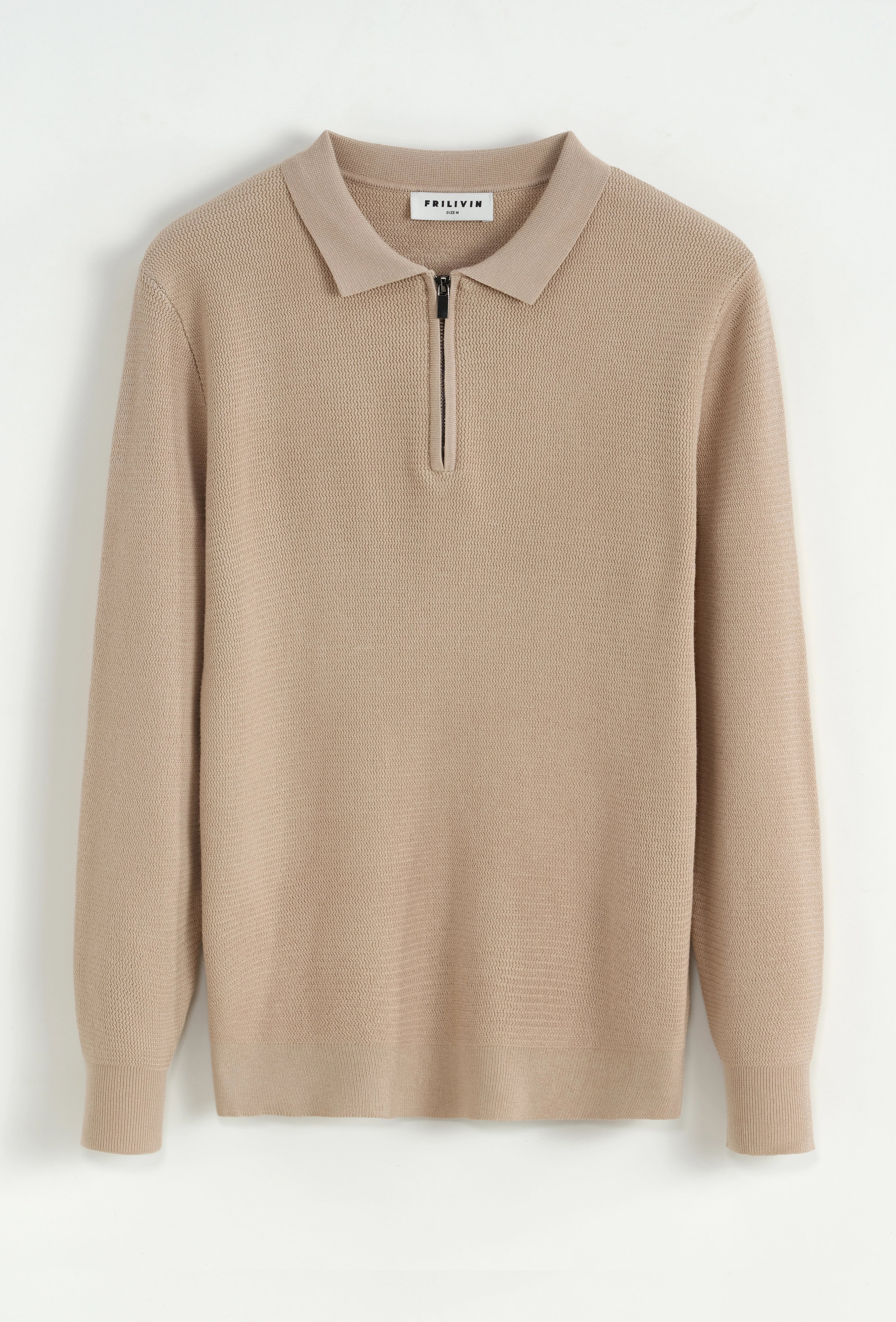 Pull uni à zip