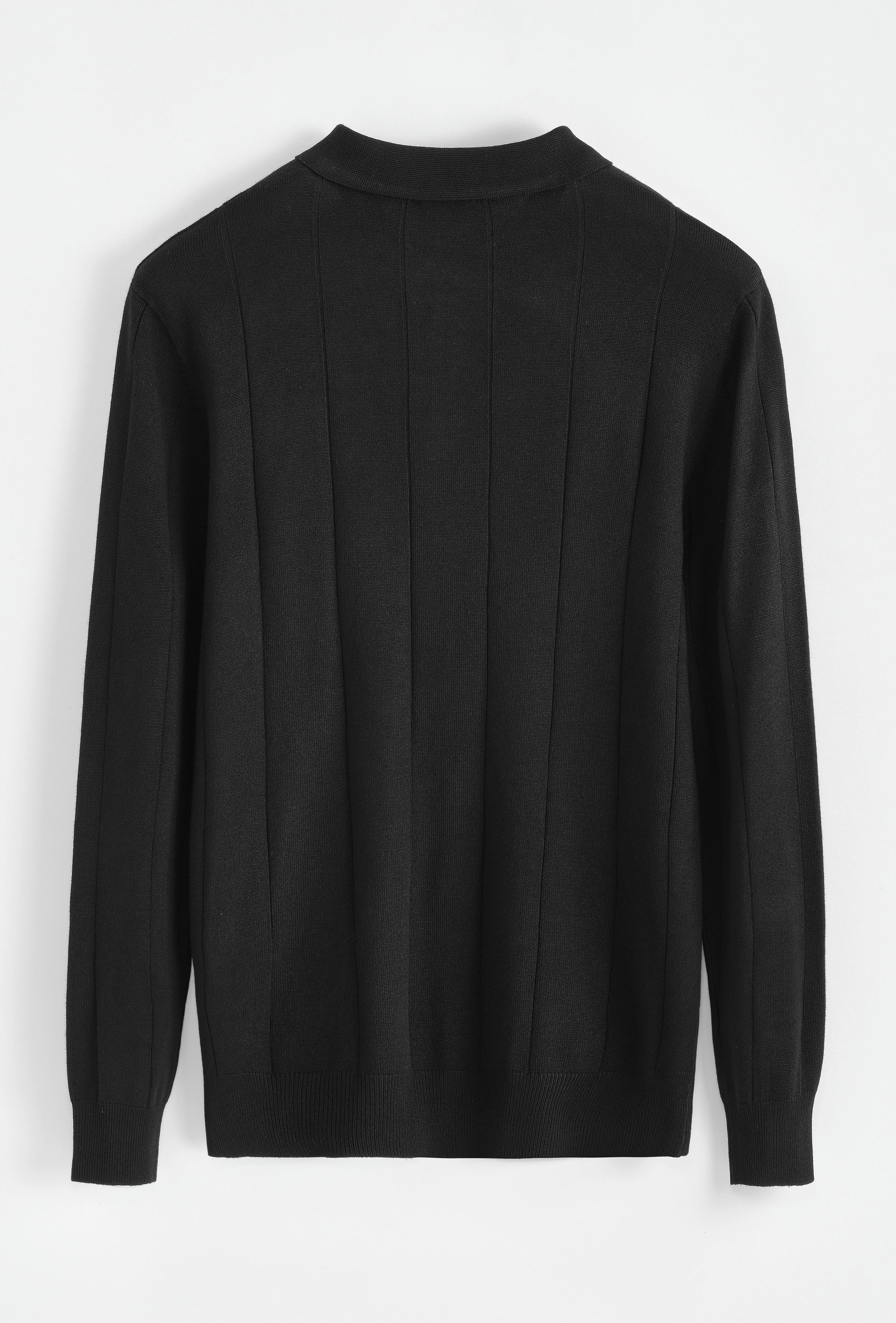 Pull uni manches longues