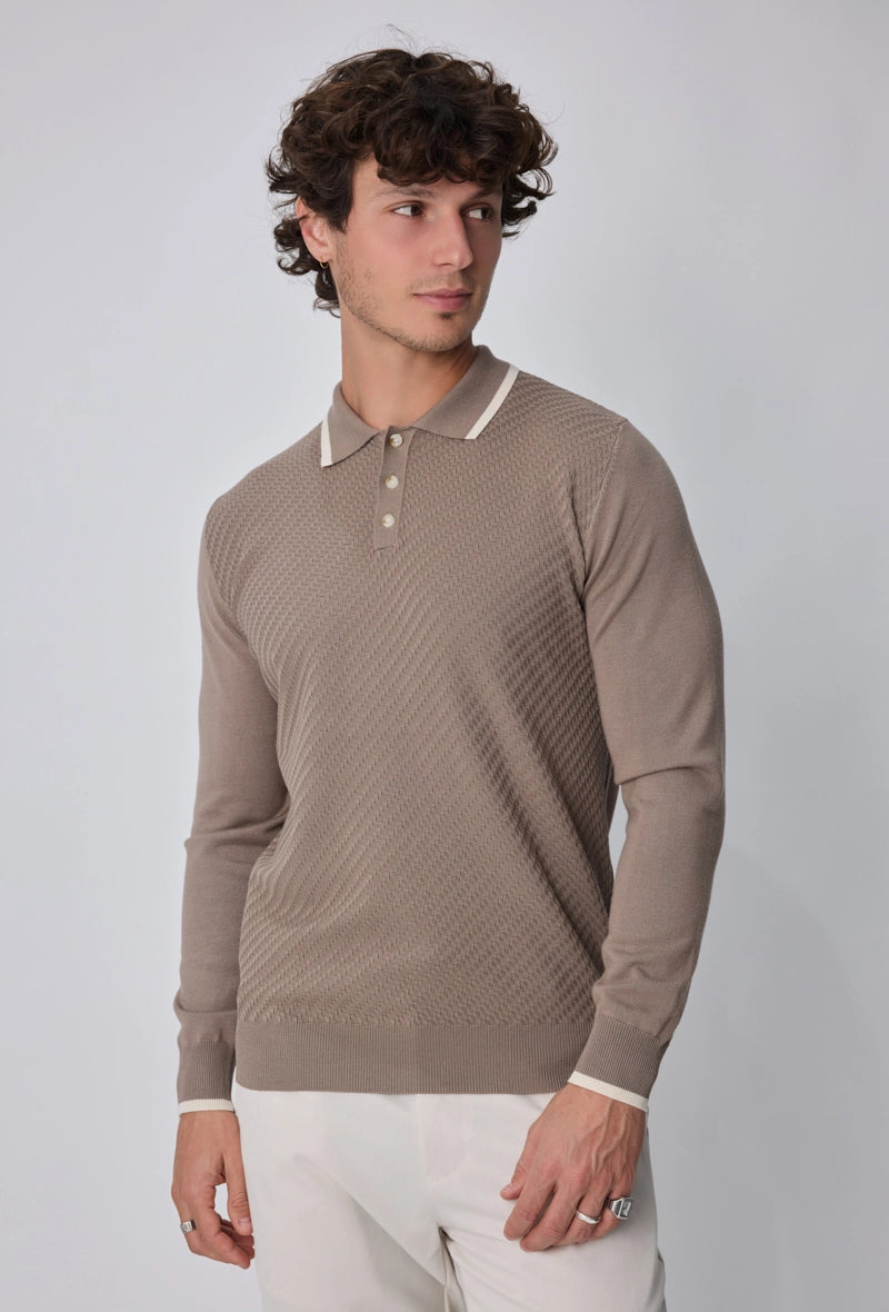 Polo en maille