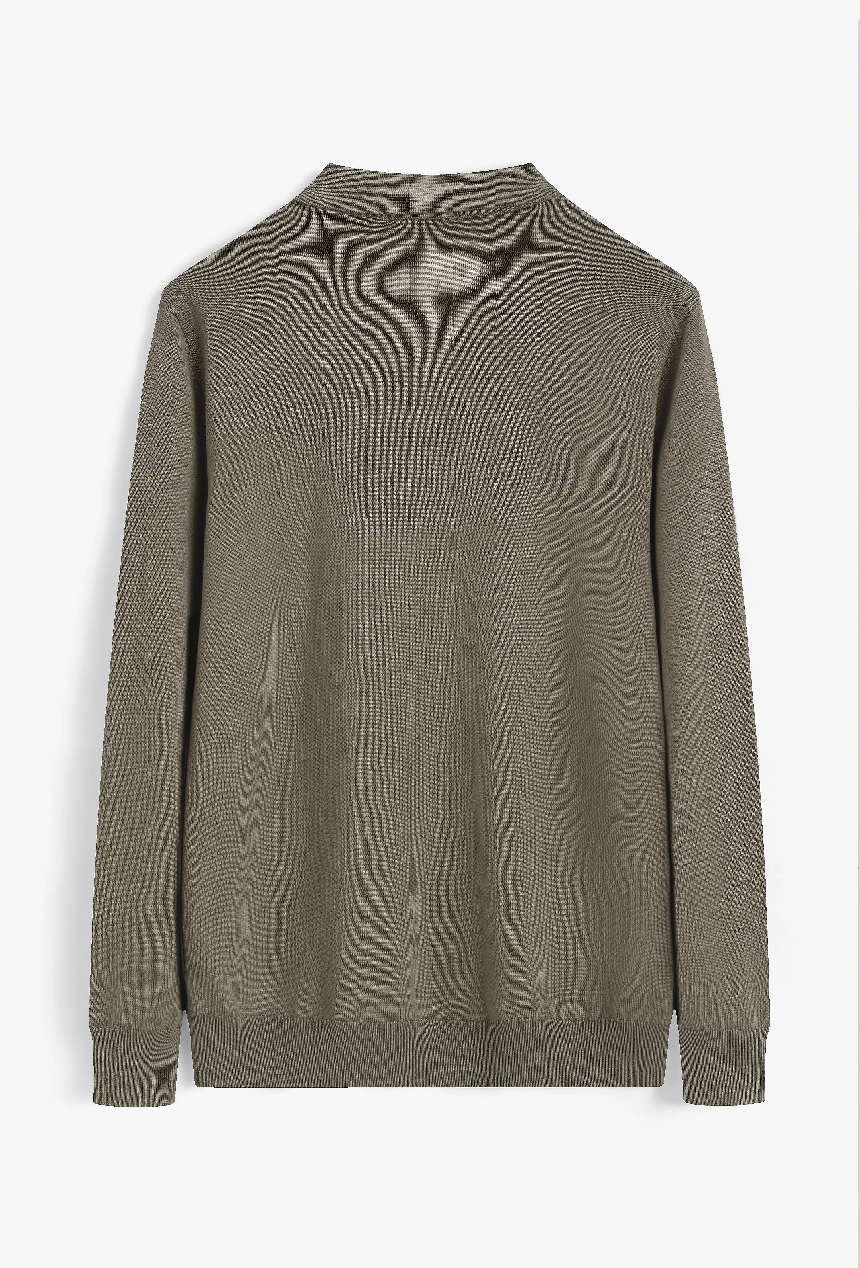 Polo à rayures texturées