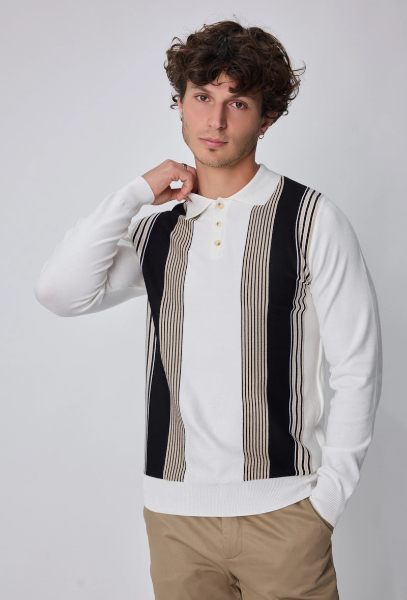 Polo à manches longues