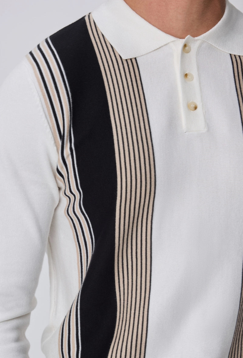 Polo à manches longues