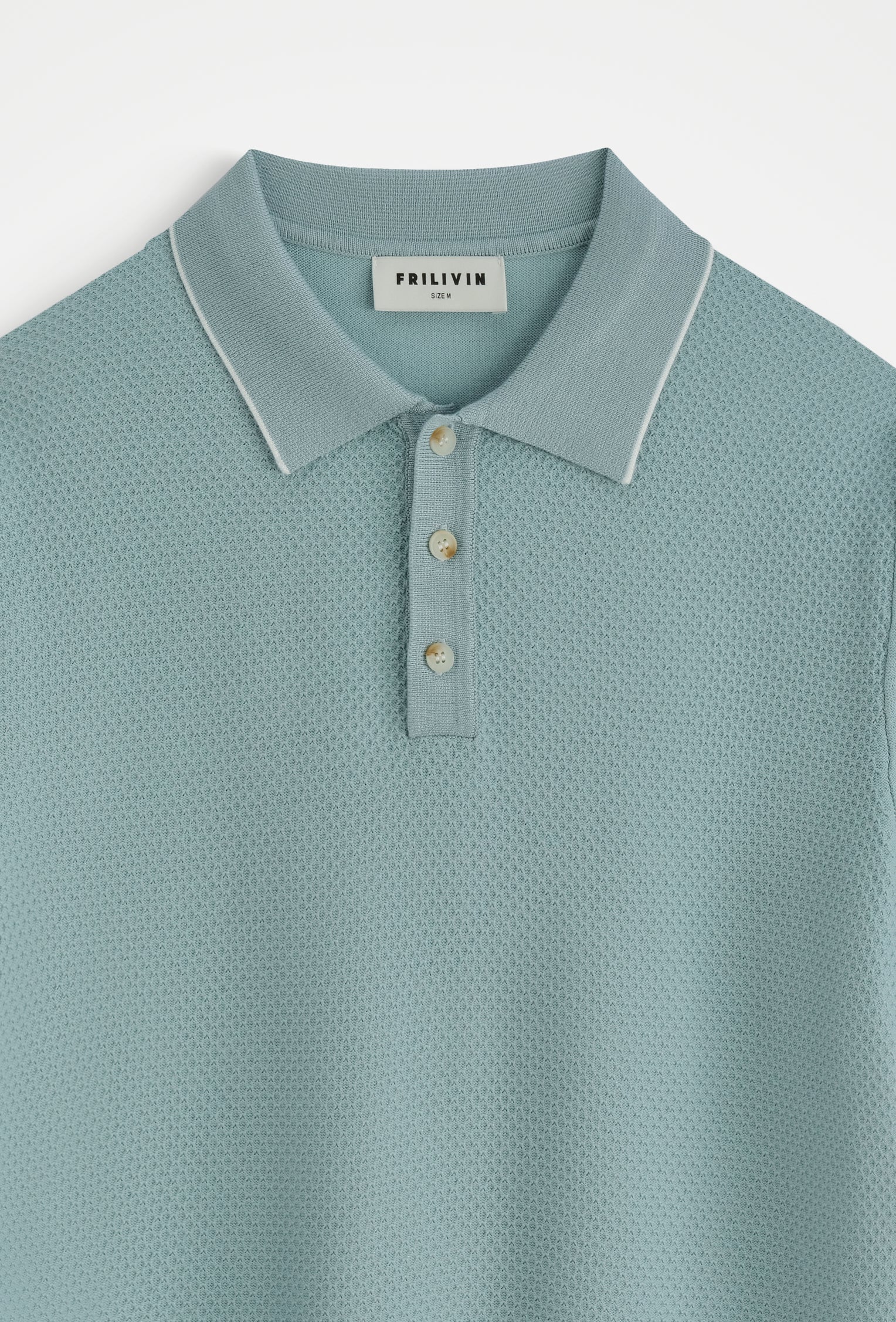 Polo tricoté col classique