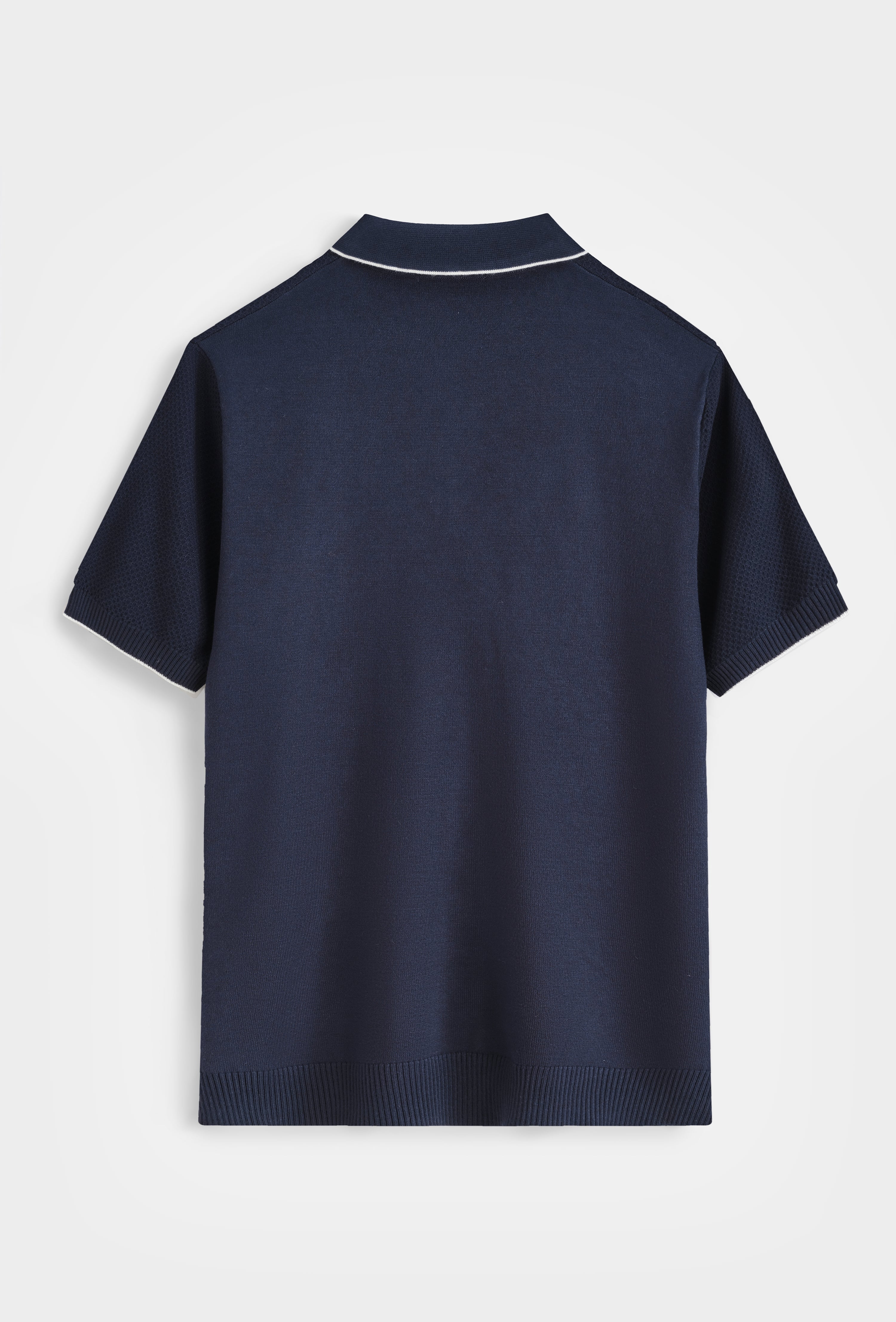 Polo tricoté col classique