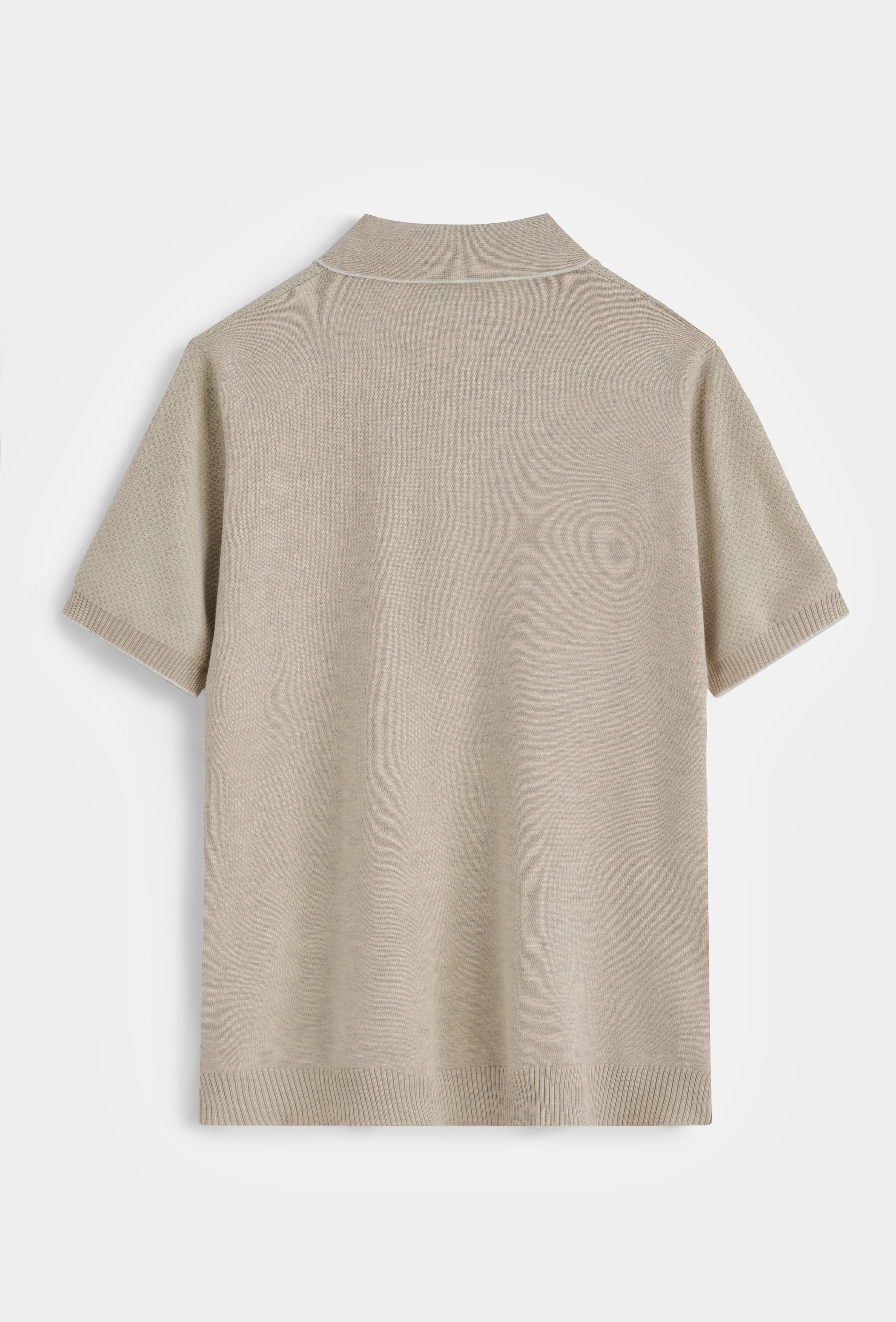 Polo tricoté col classique