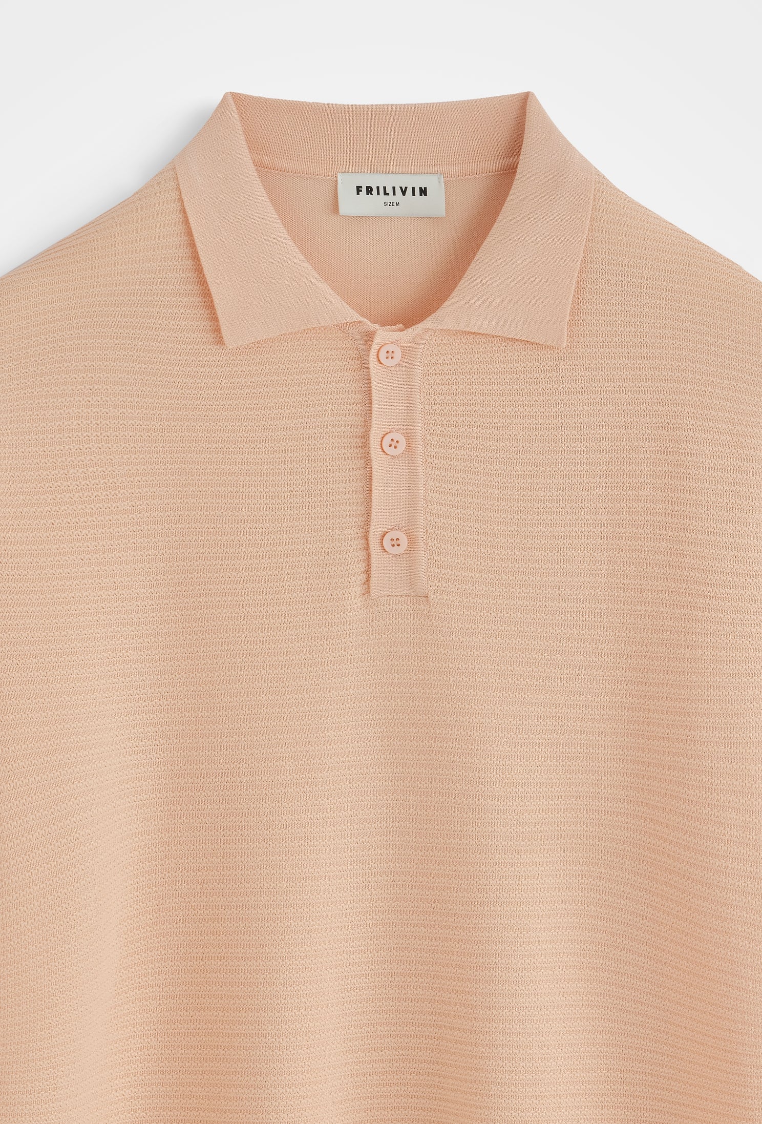 Polo tricoté col classique