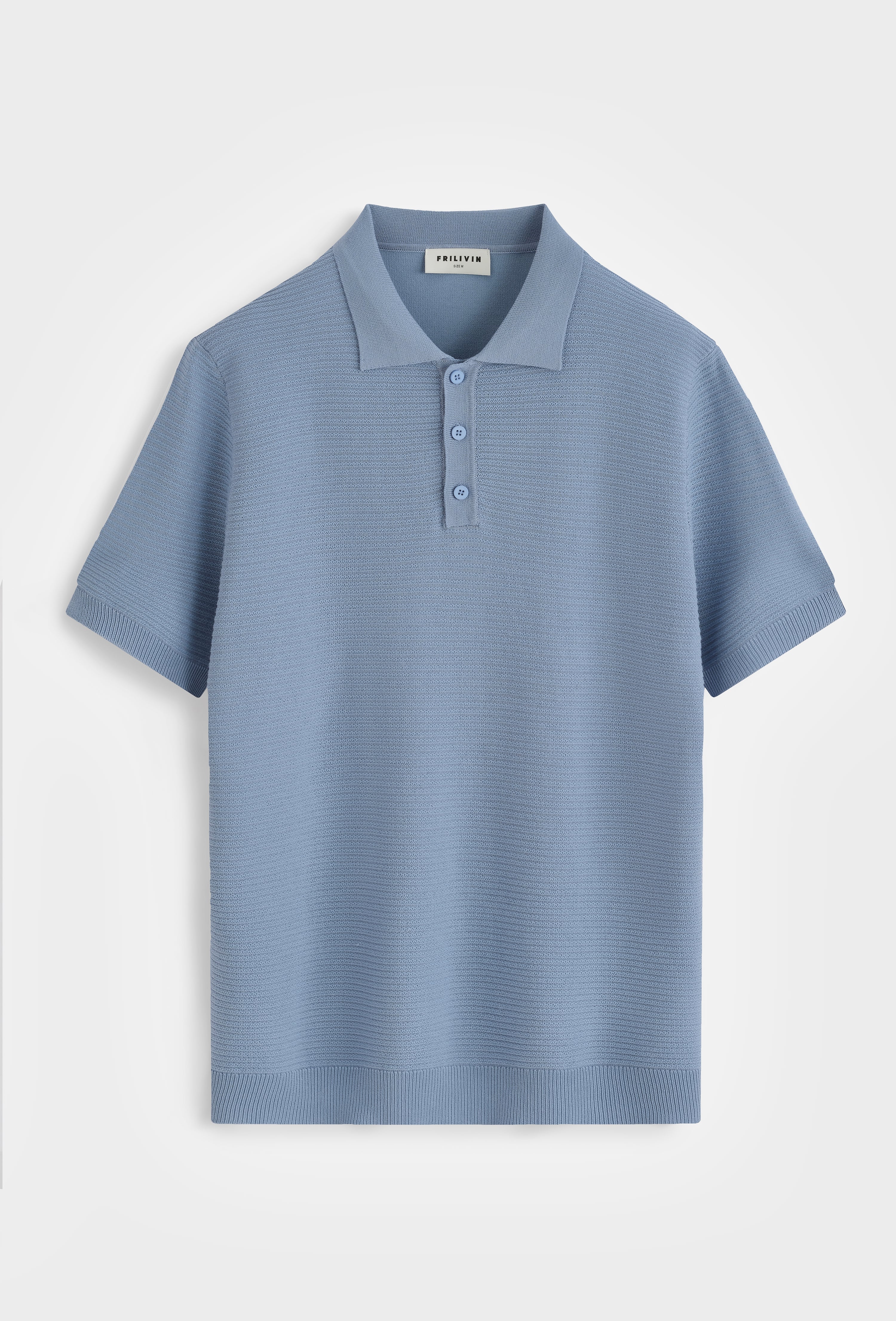 Polo tricoté col classique