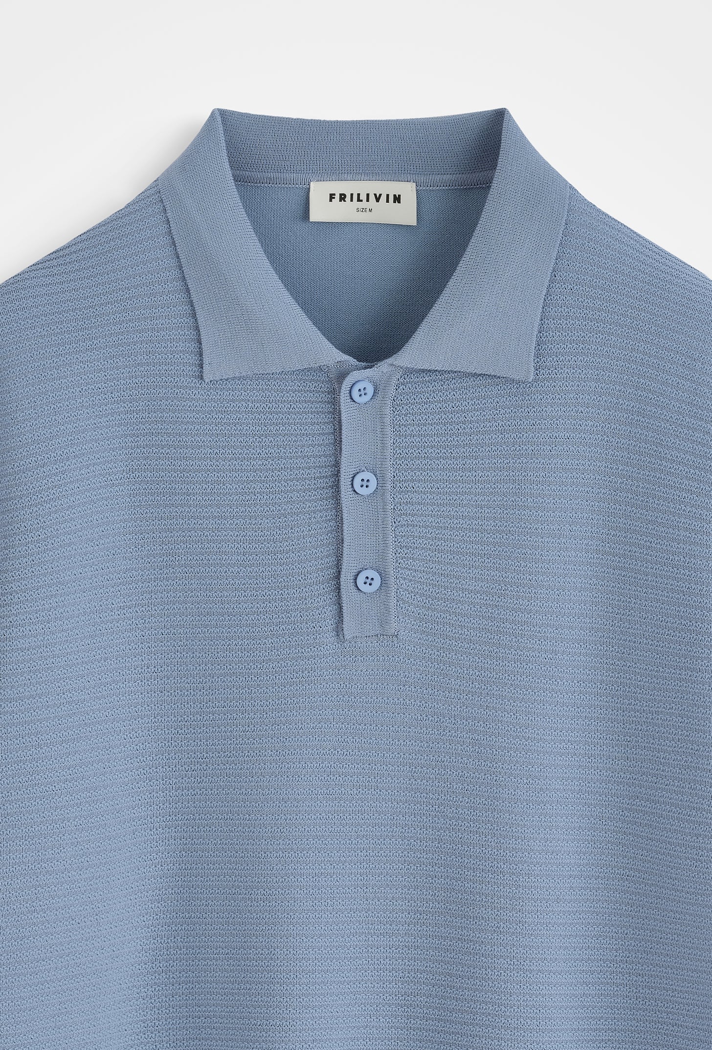Polo tricoté col classique