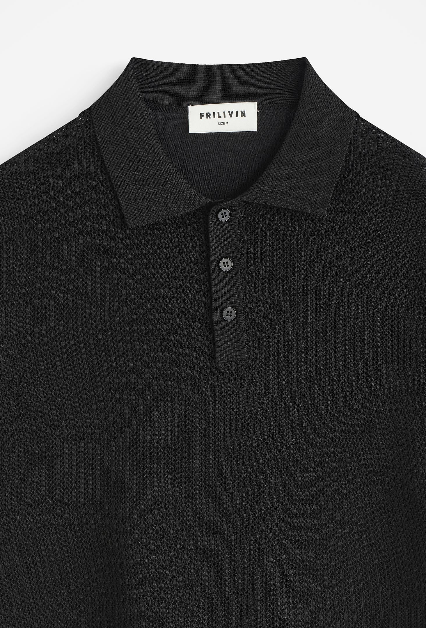 Polo tricoté col classique
