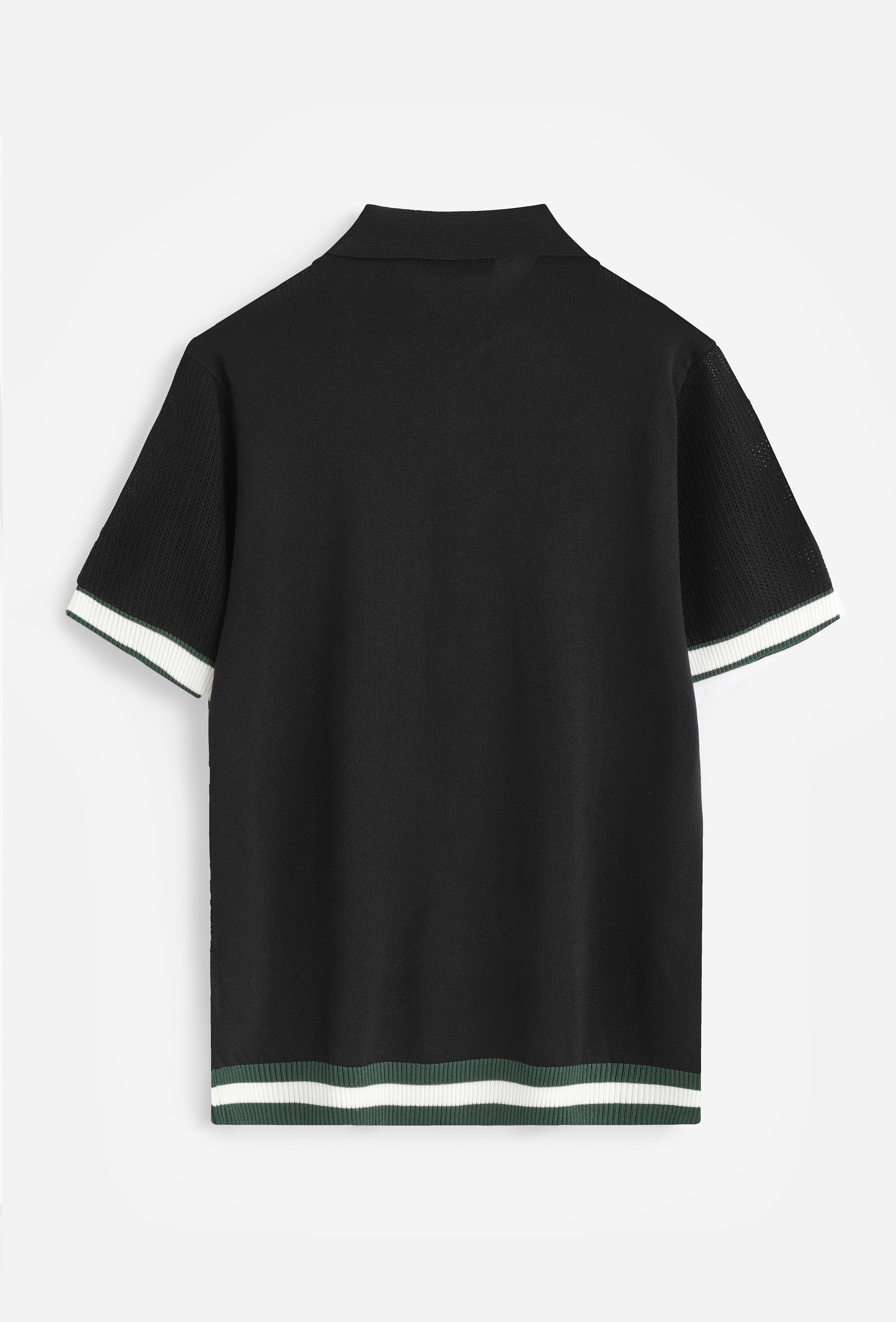 Polo tricoté col classique