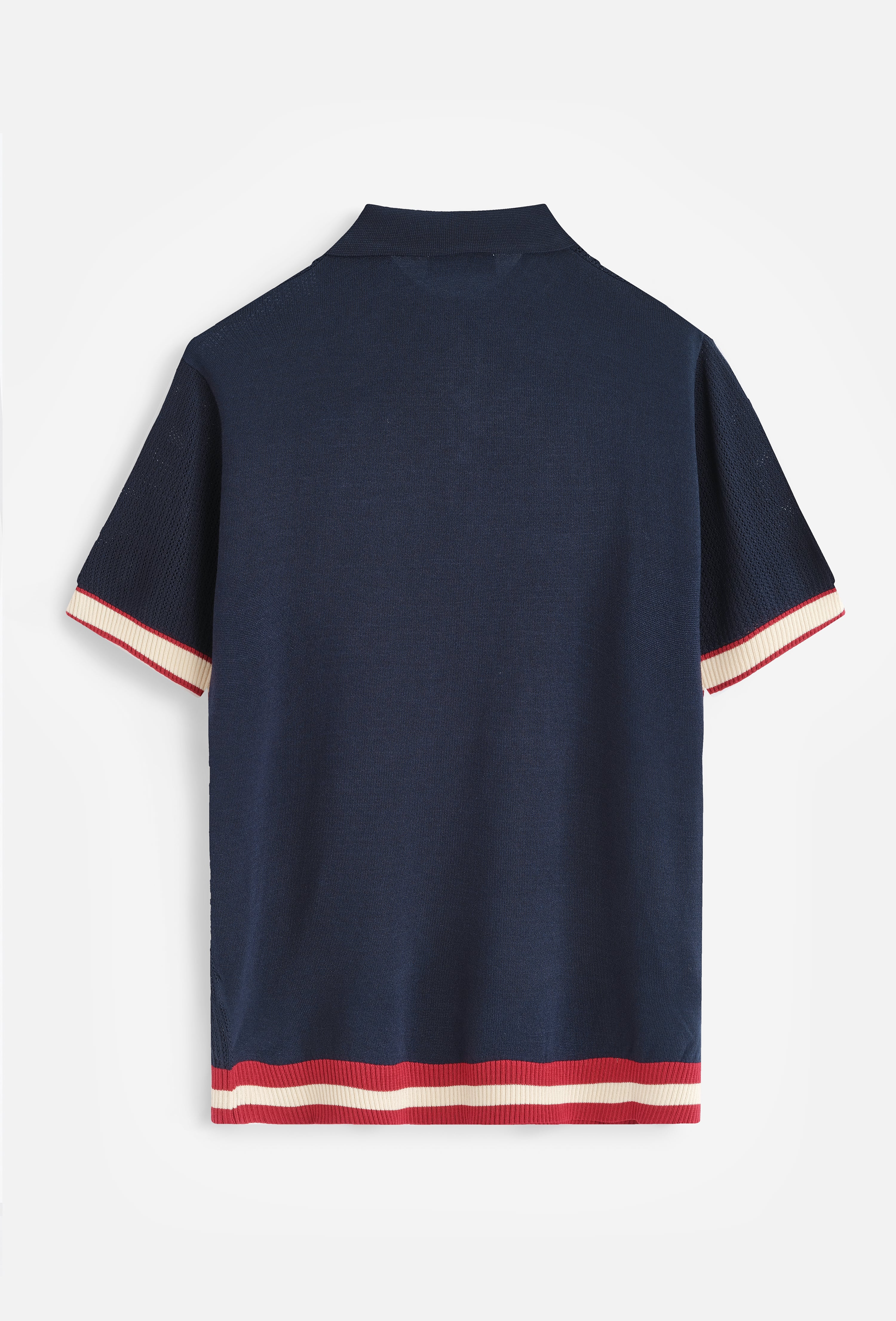 Polo tricoté col classique