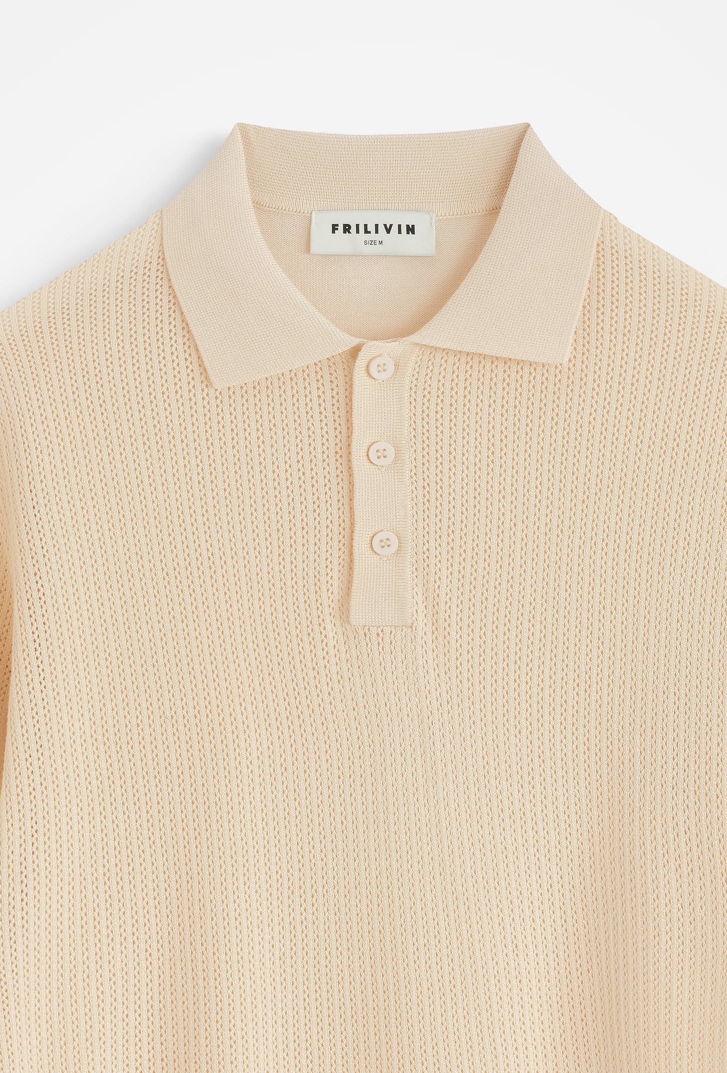 Polo tricoté col classique