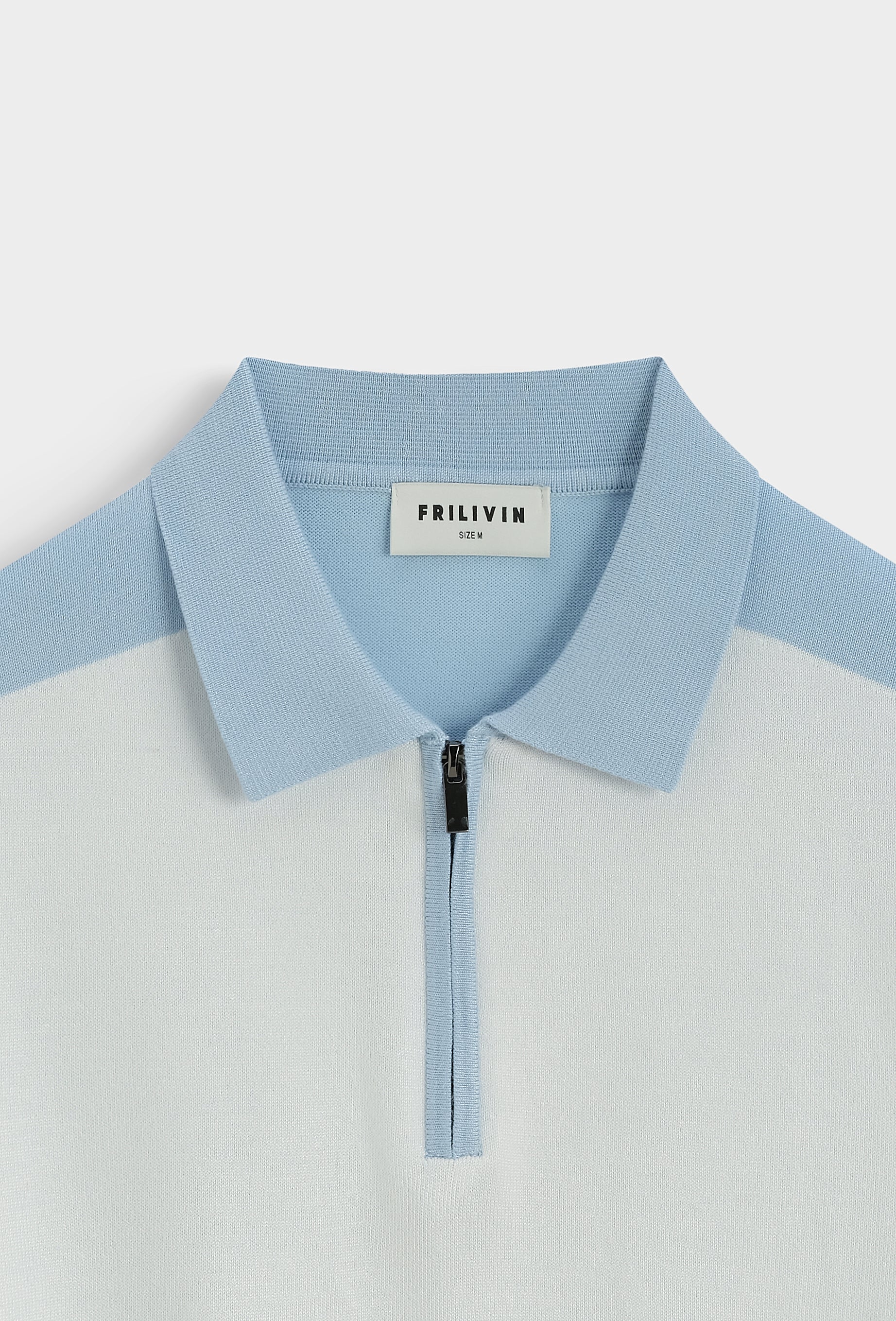 Polo zippé