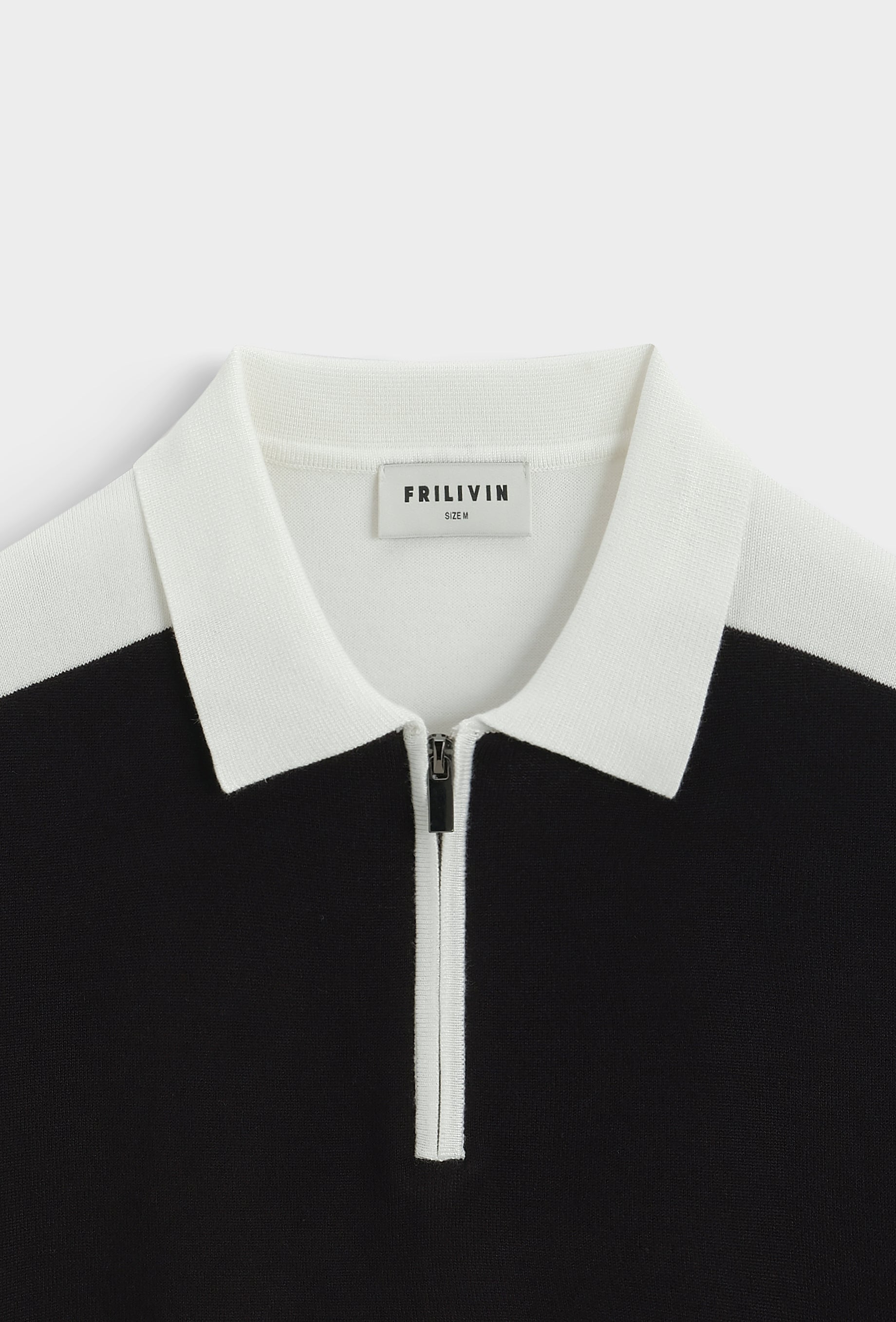 Polo zippé