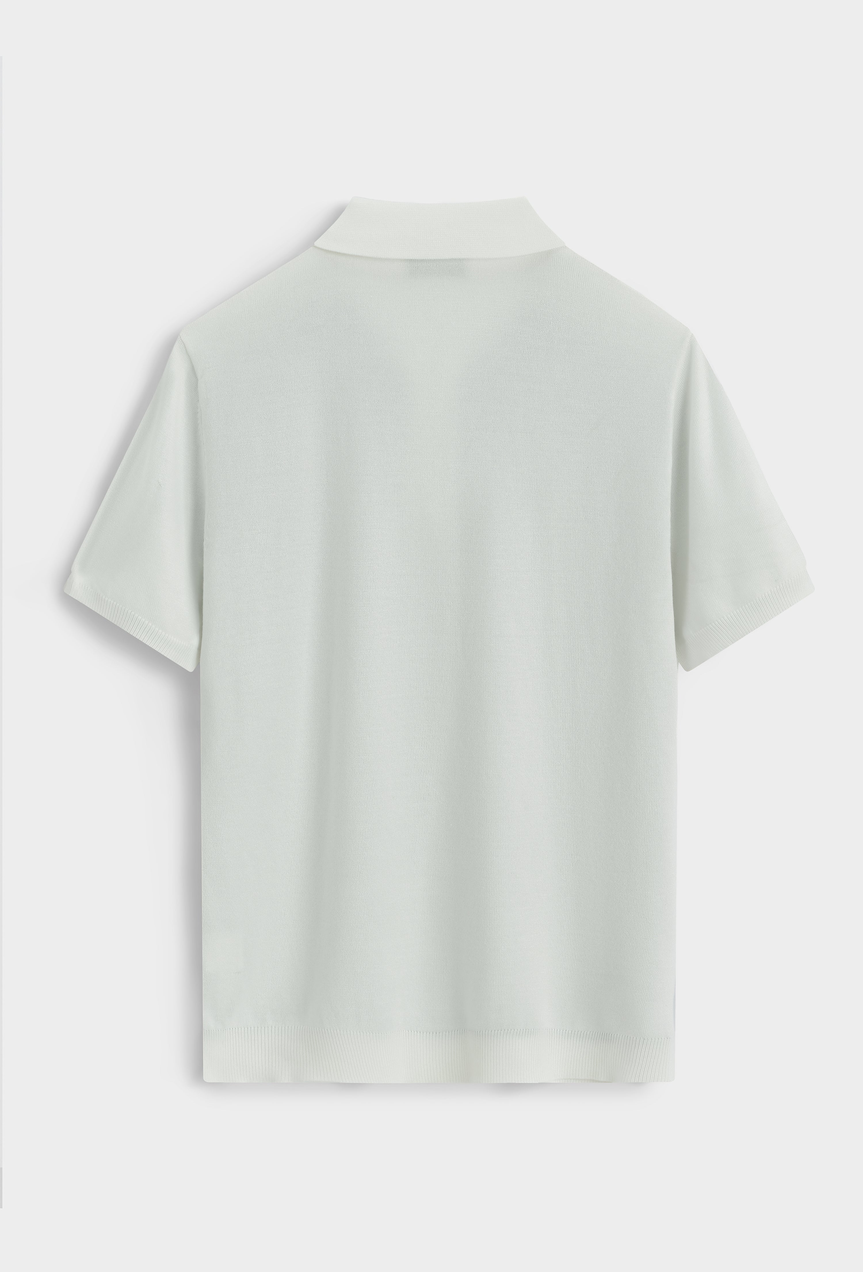Polo zippé