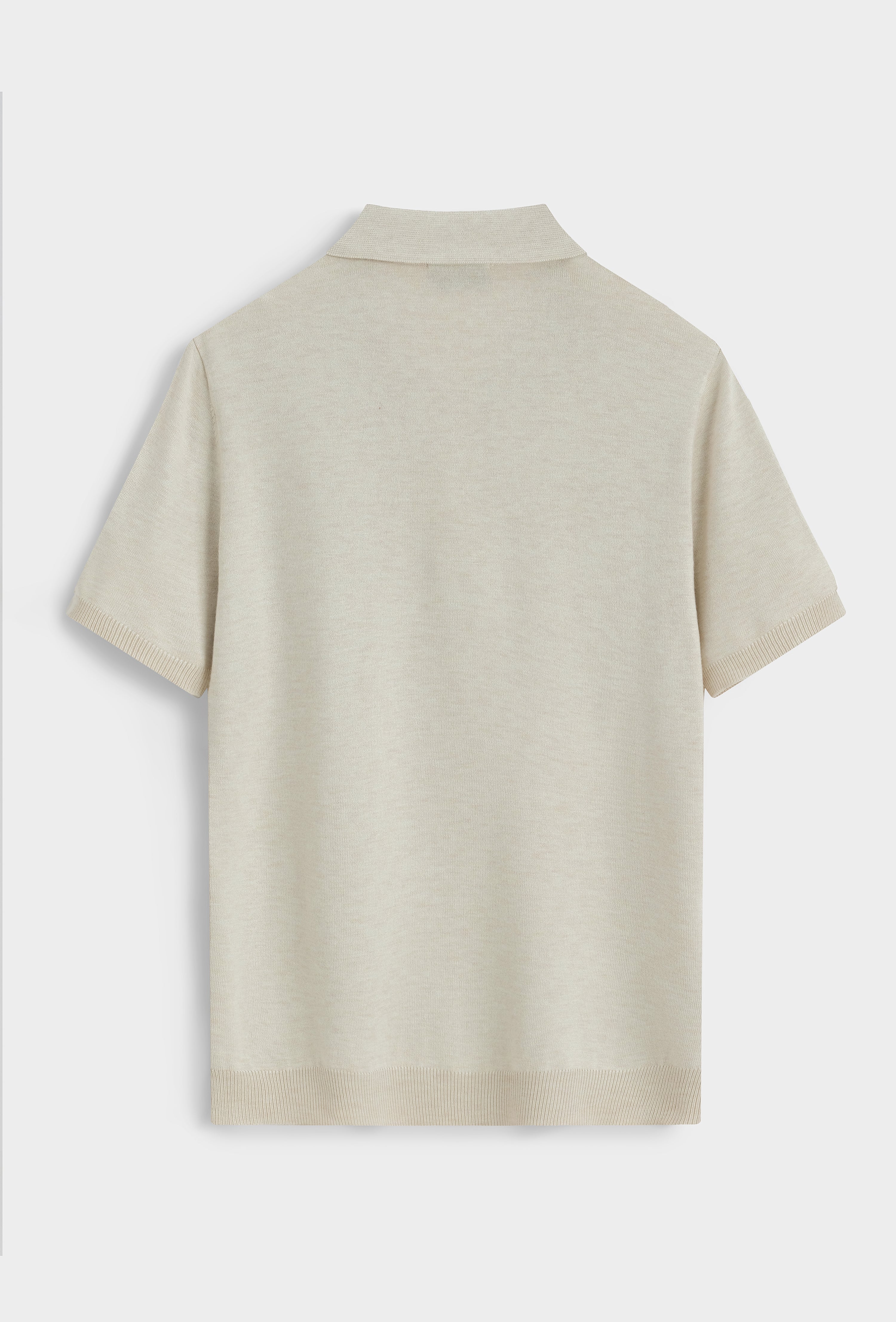 Polo zippé