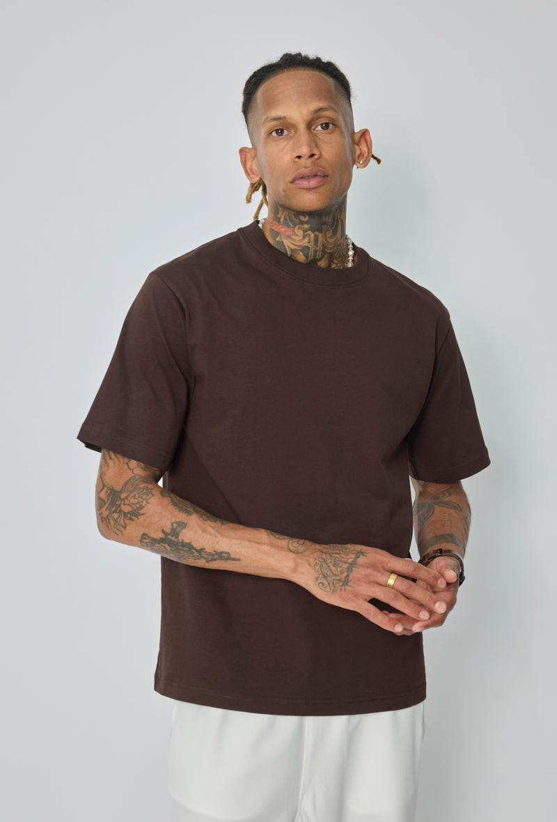 T-shirt col rond uni