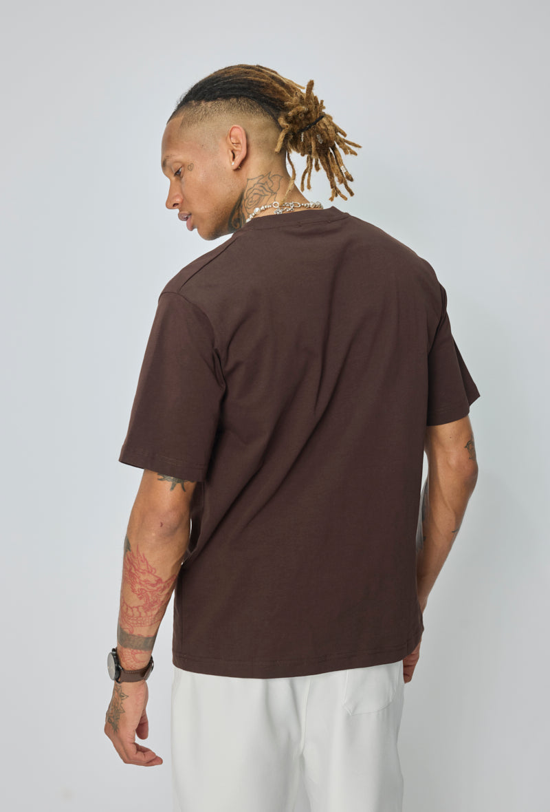 T-shirt col rond uni