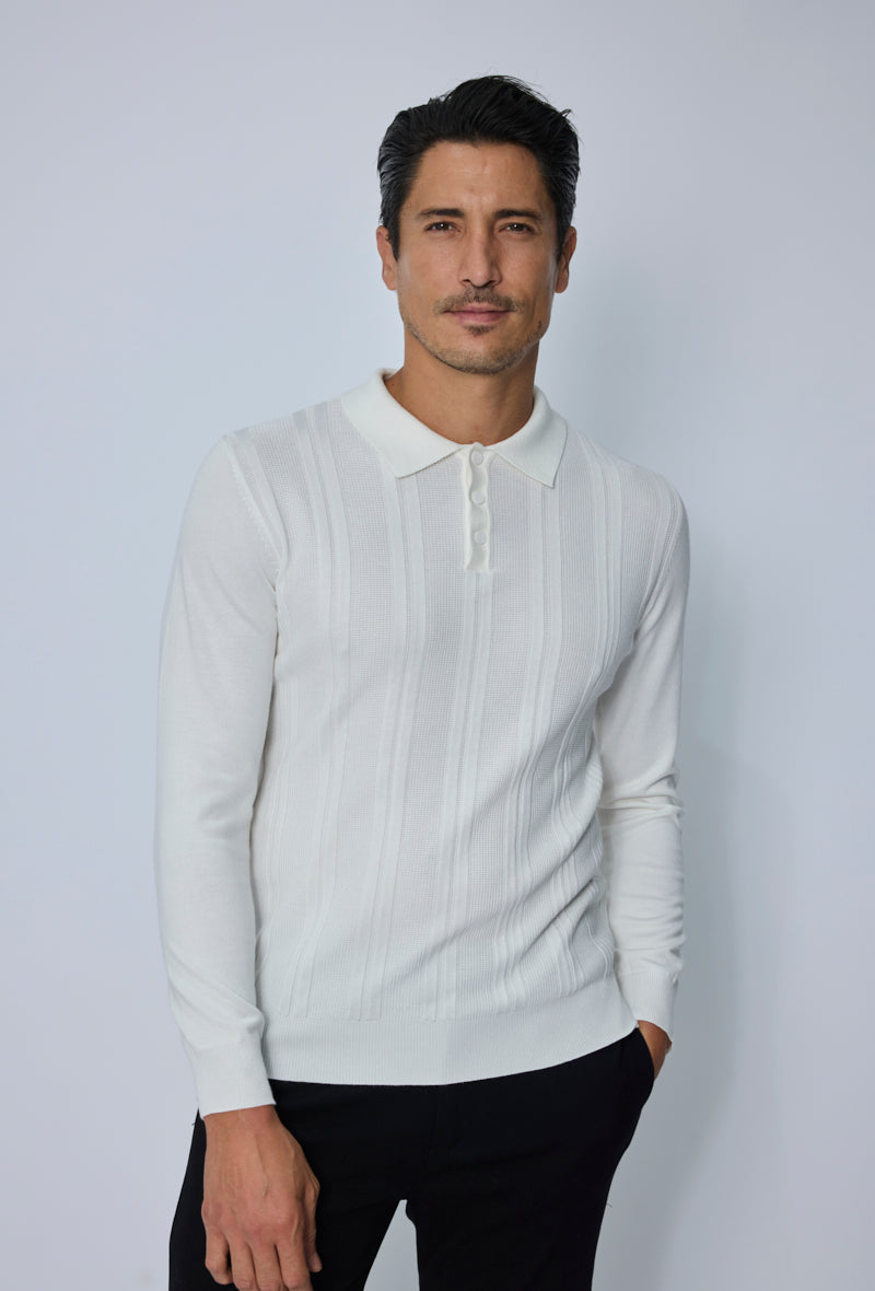 Polo tricot élégant
