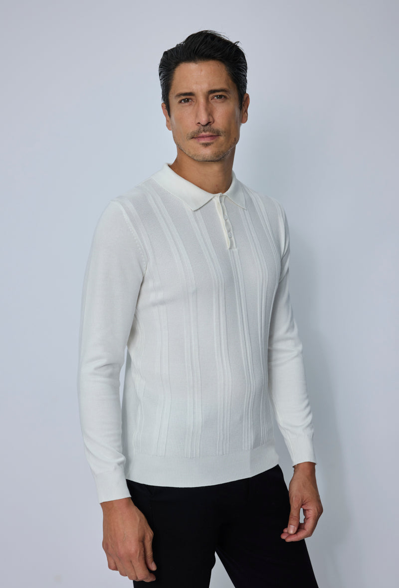 Polo tricot élégant