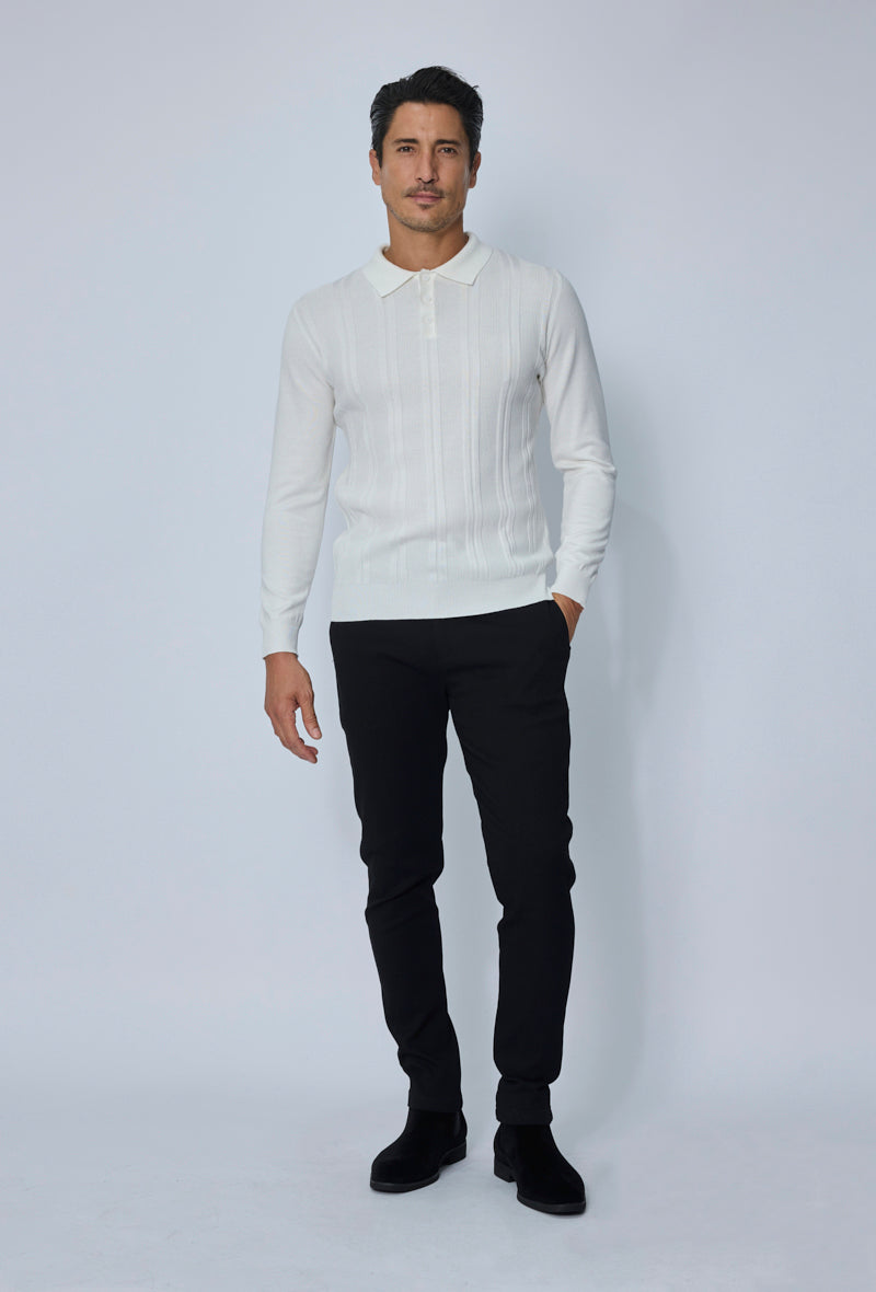 Polo tricot élégant